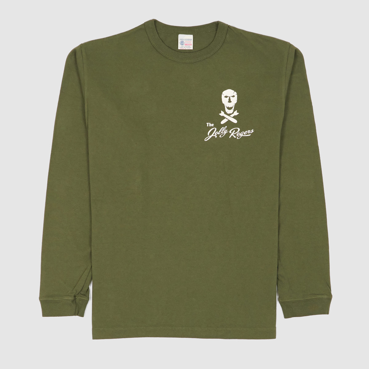Buzz Rickson&#39;s Long Sleeve Crew-Neck T-Shirt