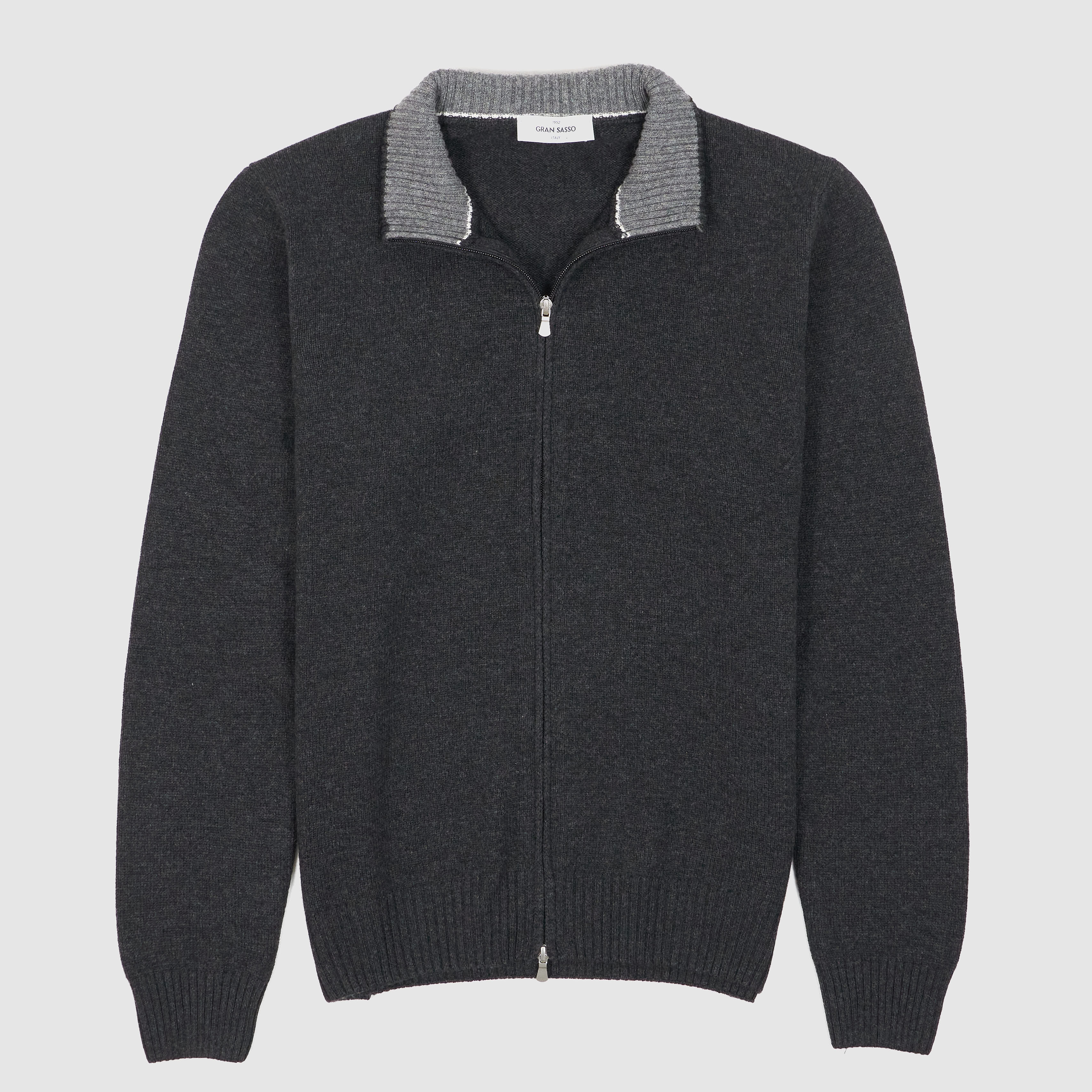 Gran Sasso Full-Zip Wool Cardigan - DeeCee style