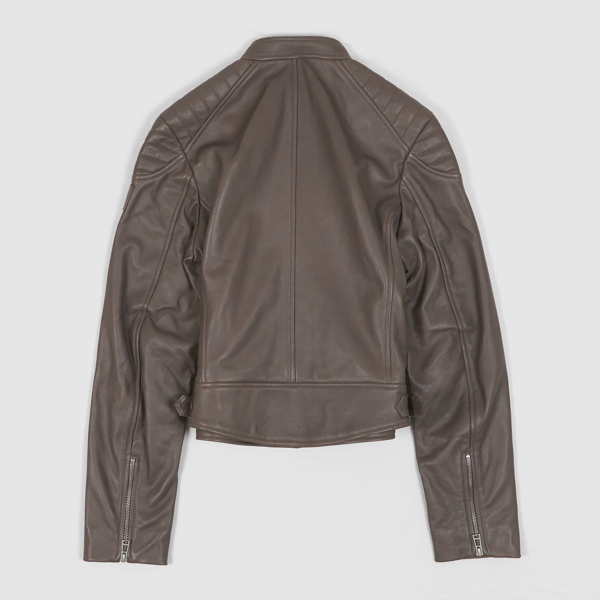 Belstaff Ladies Mollison Cafe Racer Leather Jacket