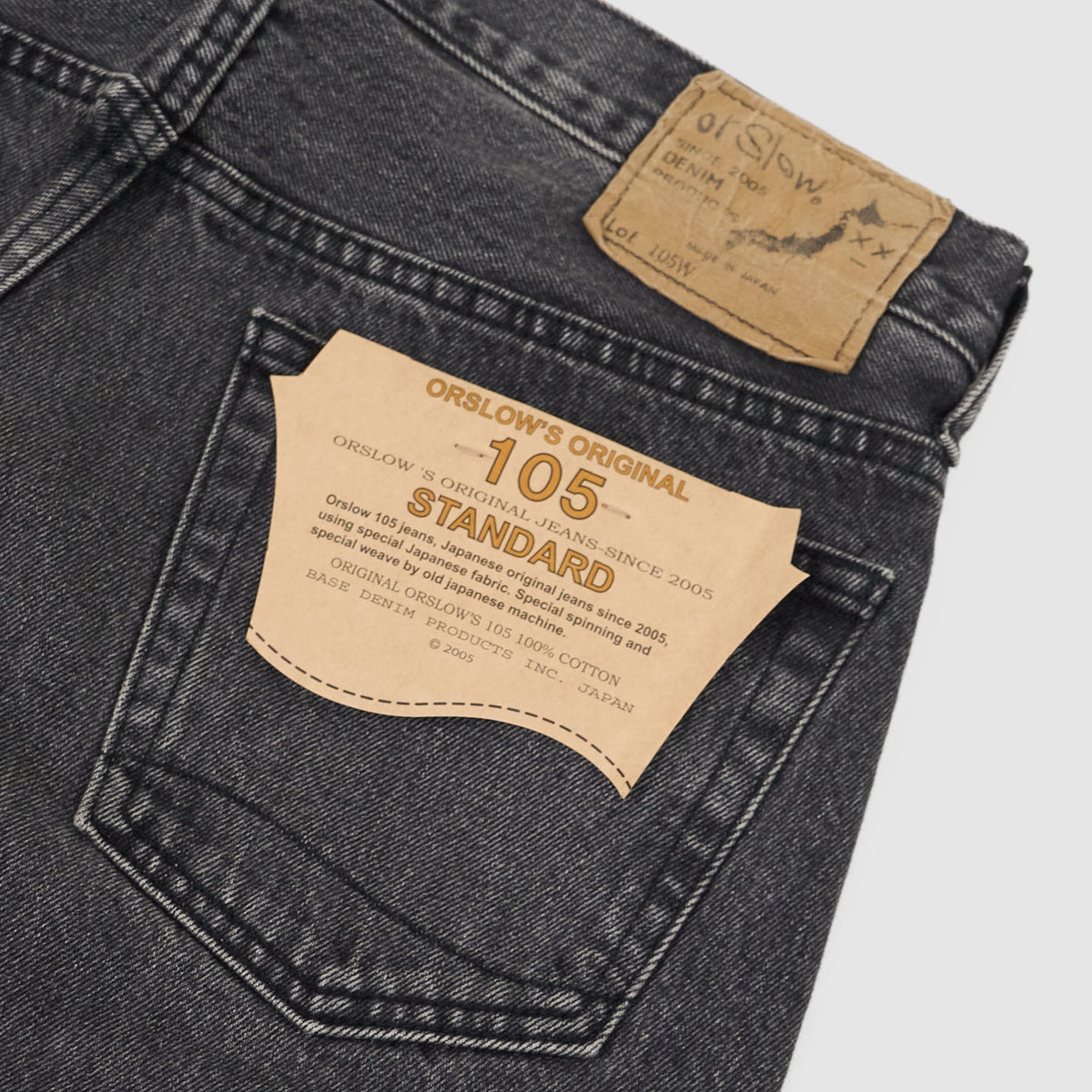 OrSlow 5-Pocket 105 Denim Jeans