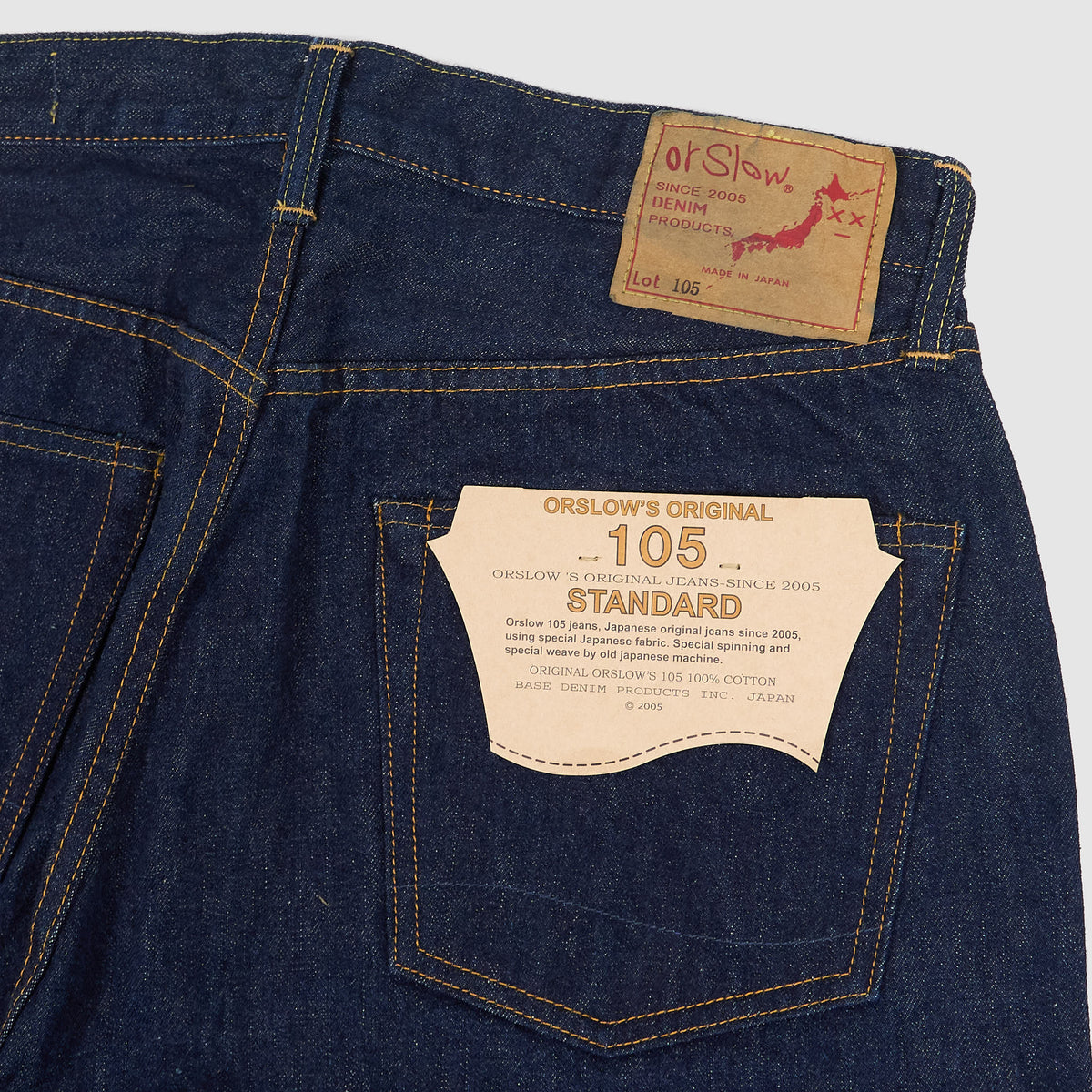 OrSlow 5-Pocket 105 Denim Jeans