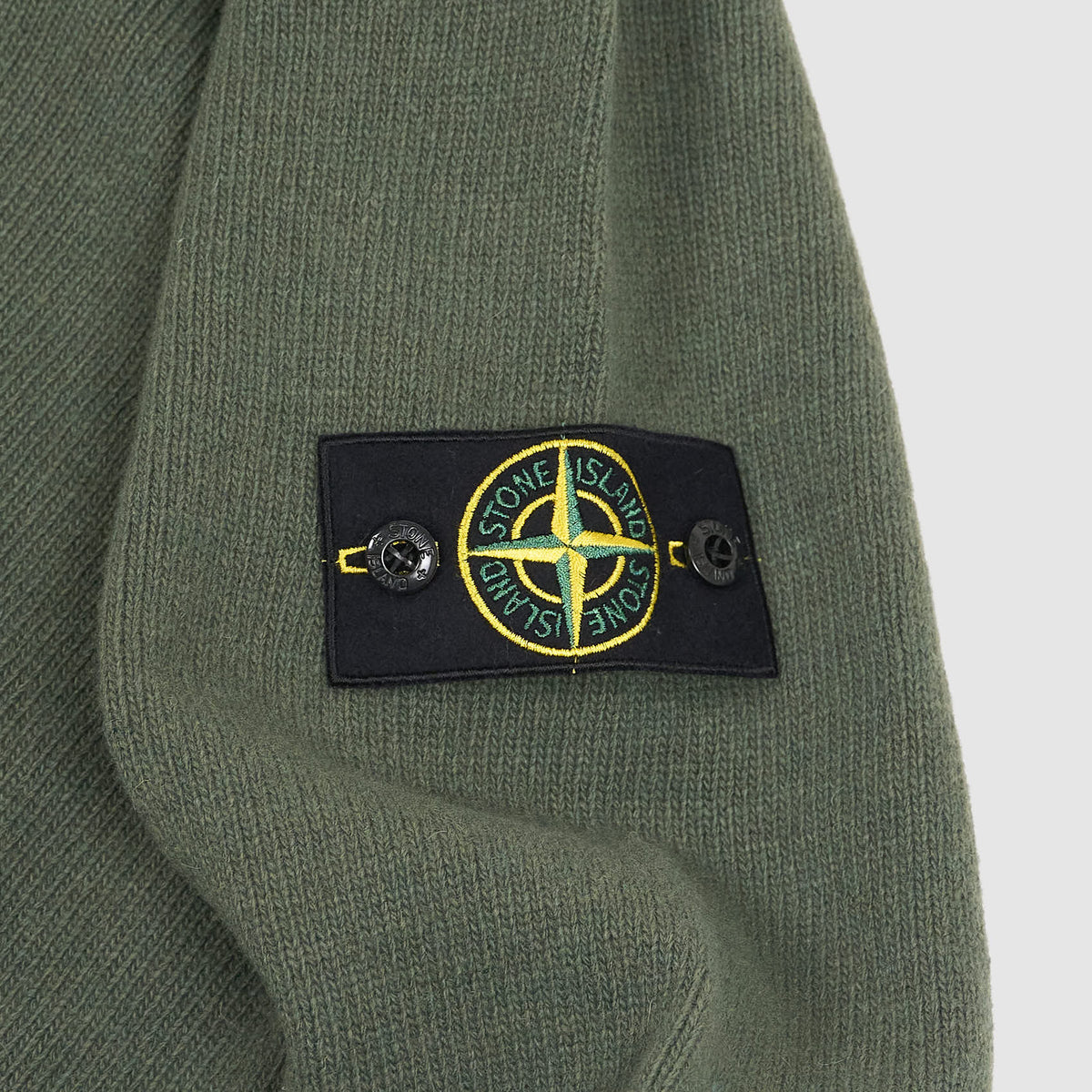 Stone Island Buttoned Half Zip Pullover