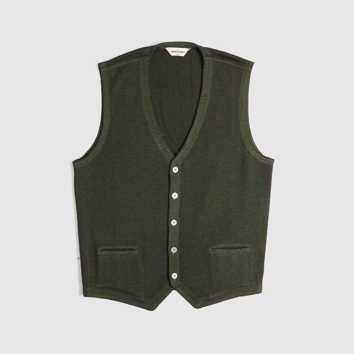 Gran Sasso Merino Wool Vest