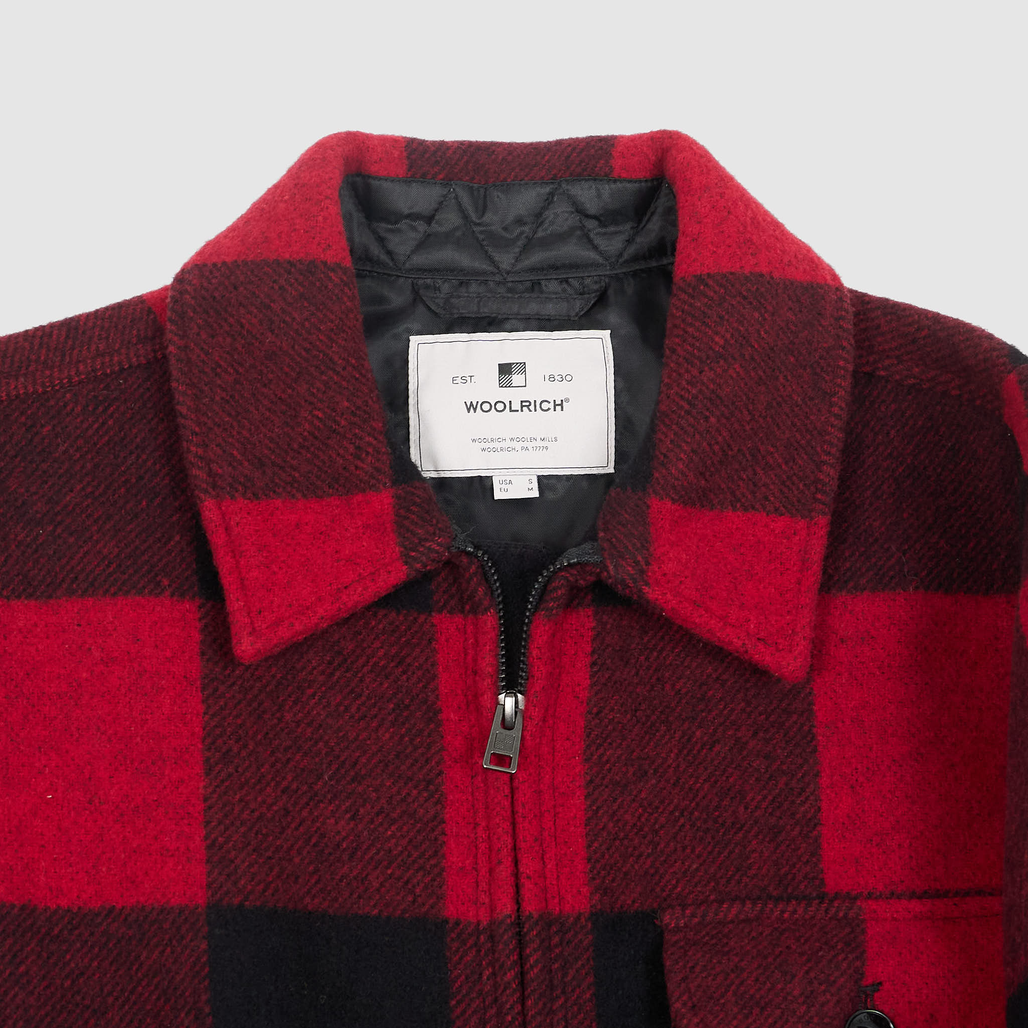 Woolrich zipper buffalo jacket top