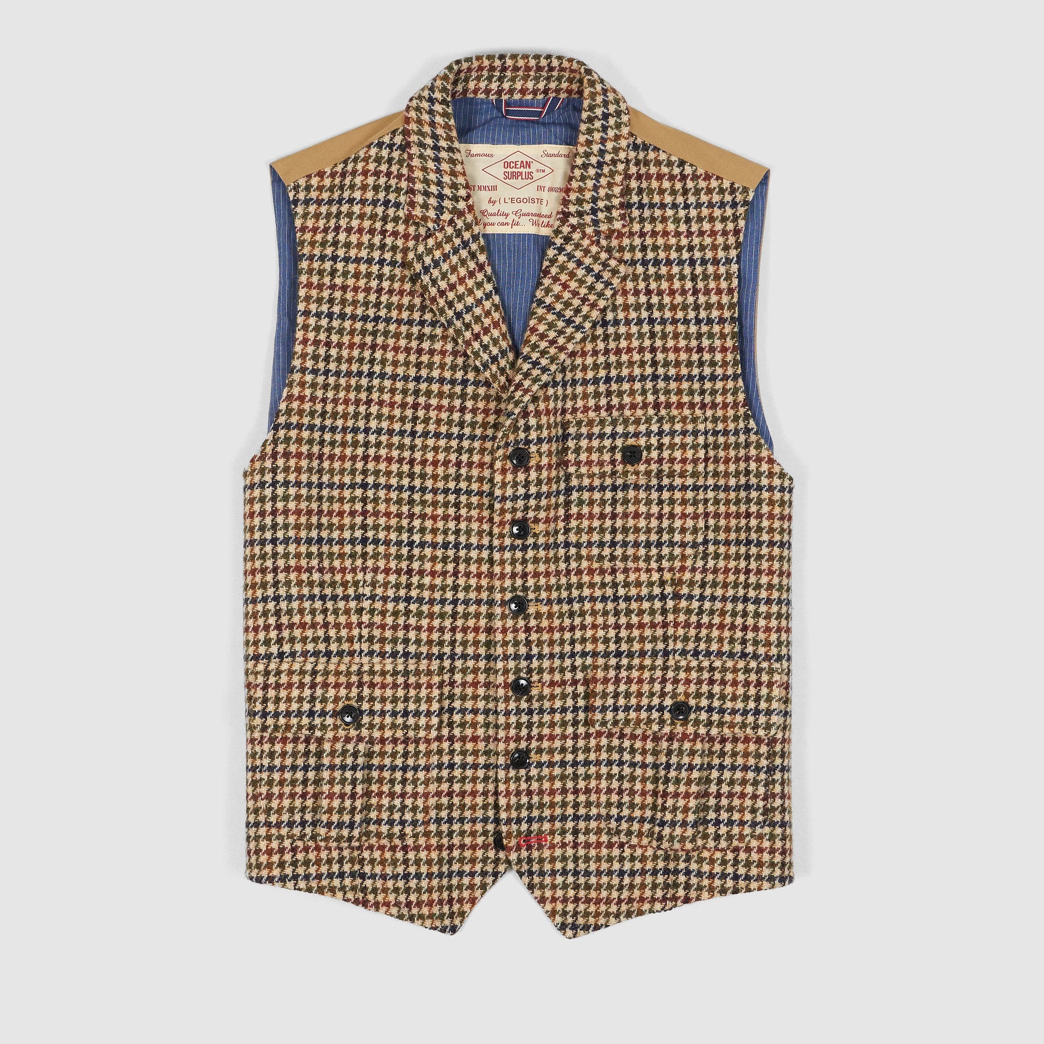 【maison de Dolce. 】candy tweed vest 中古・古着通販】maison de Dolce. (メゾンドドルチェ) candy tweed