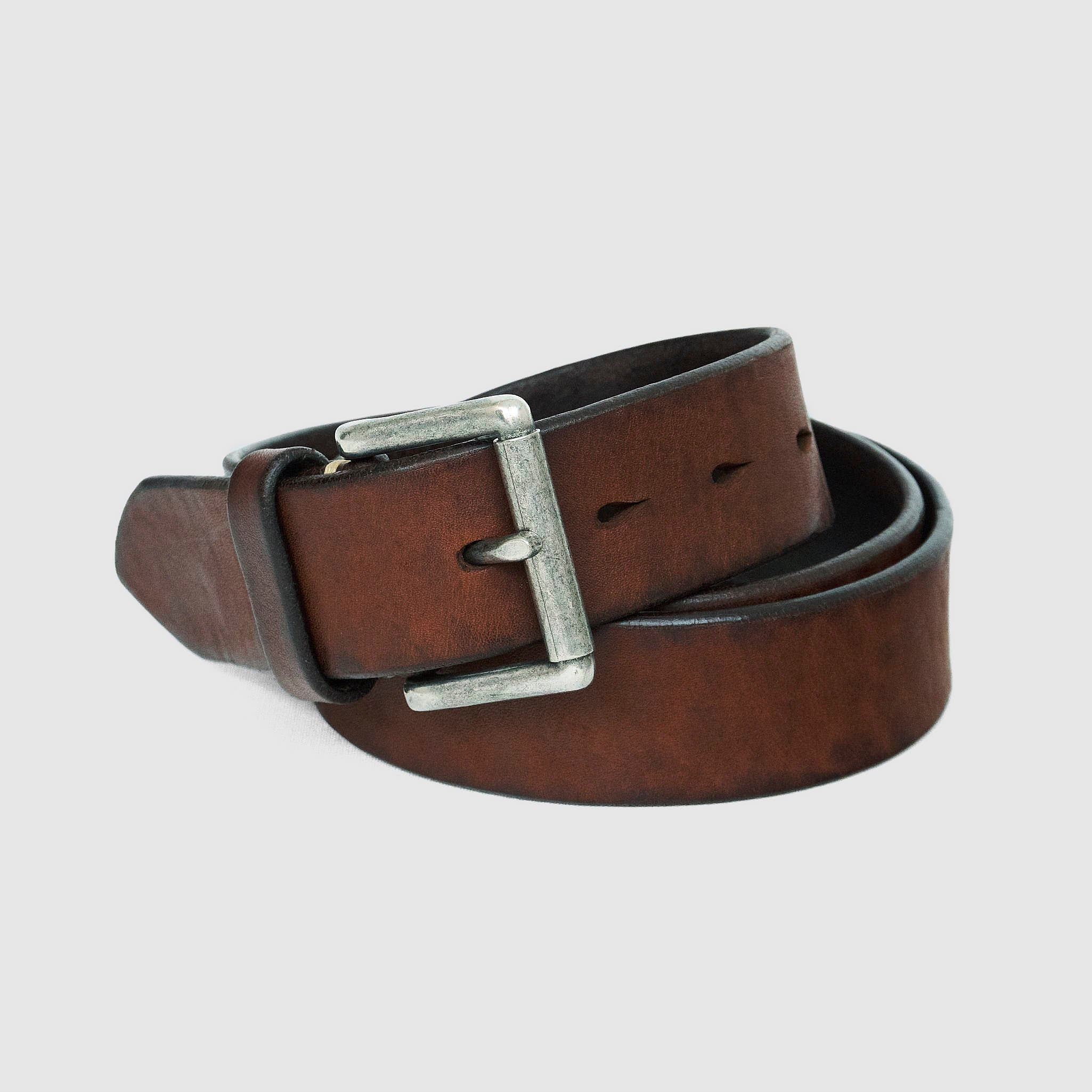 Vintage Works Classic Belt with Roller Buckle - DeeCee style