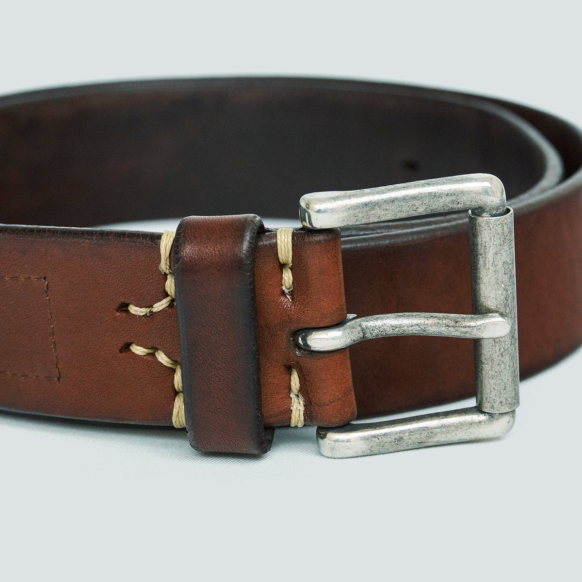 Vintage Works Classic Belt with Roller Buckle