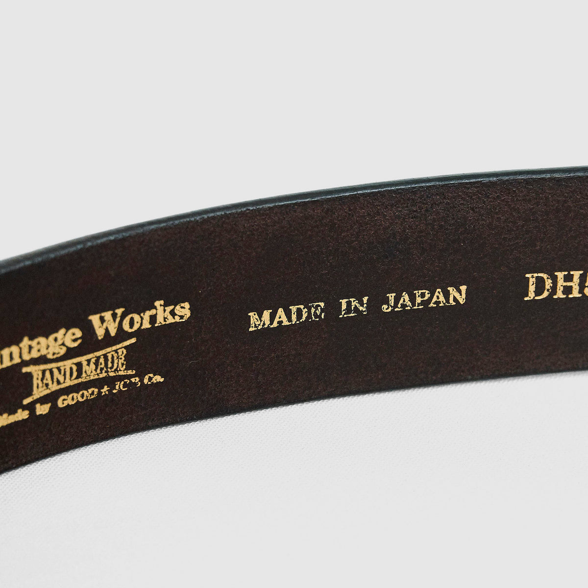Vintage Works Classic Belt with Roller Buckle