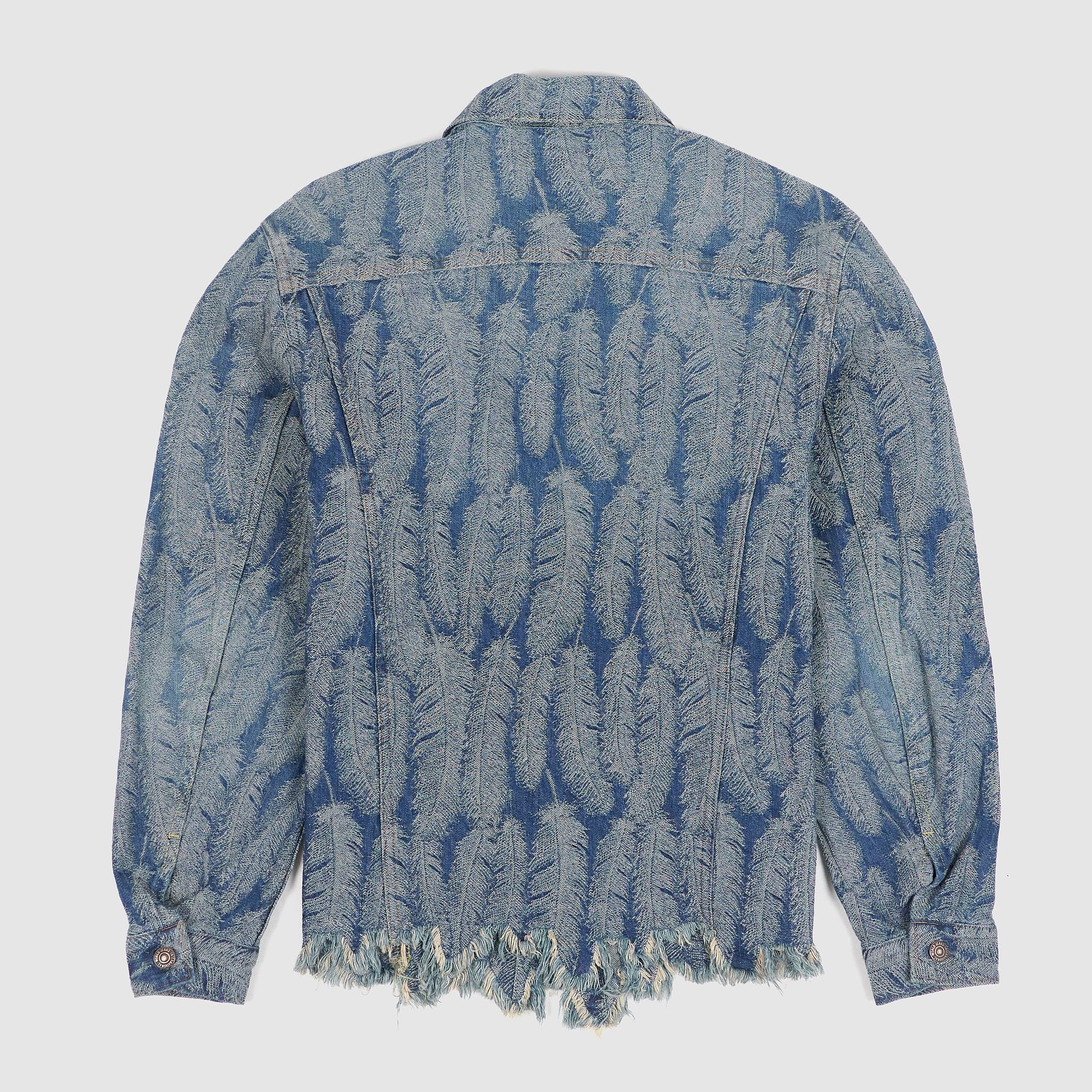 Kapital Feather Jaquard Woven Indigo Type 3 Jacket - DeeCee