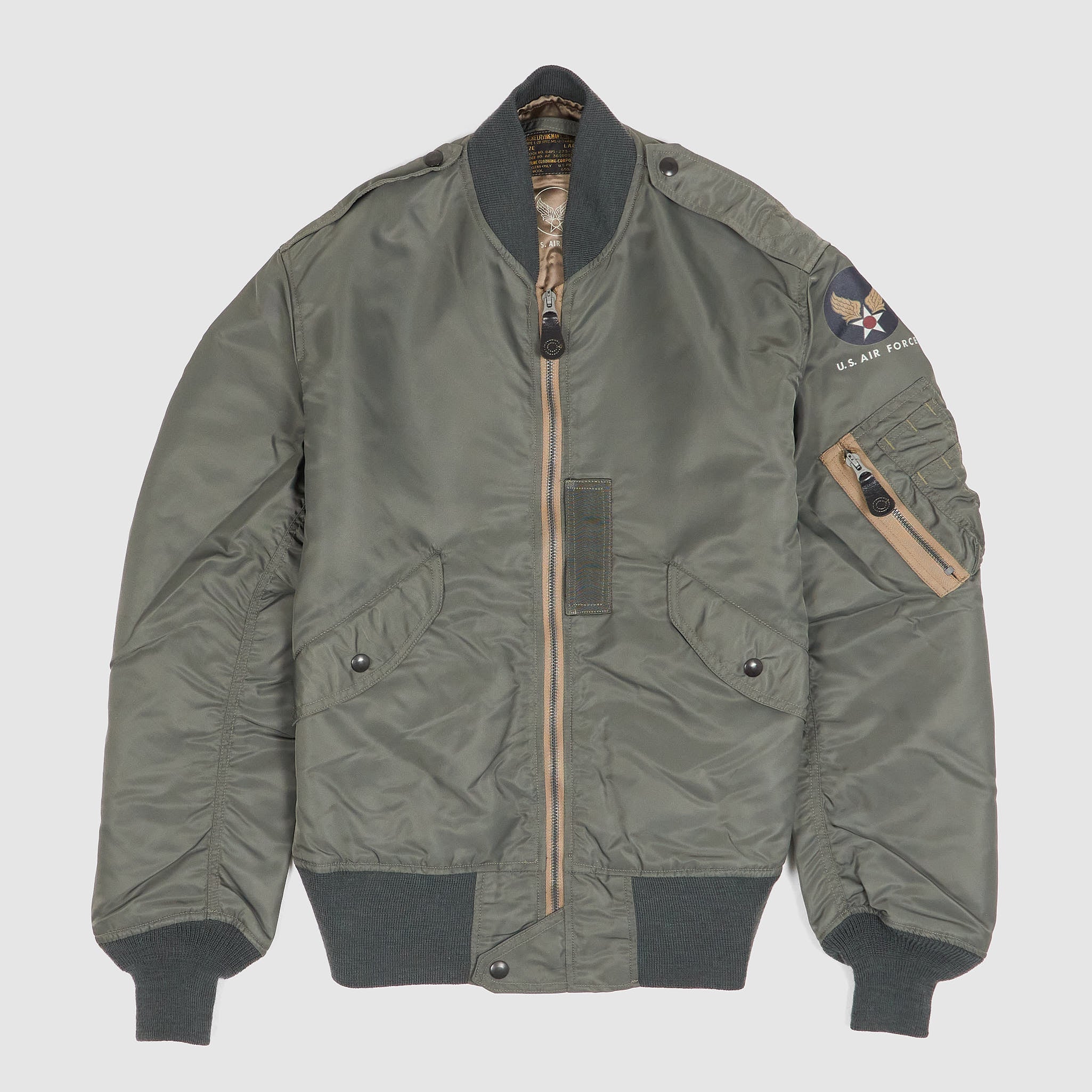 フェローズ　L2-B U.S. AIR FORCE Pherrow's（フェローズ） L-2Aフライトジャケット 日本製 パッチ