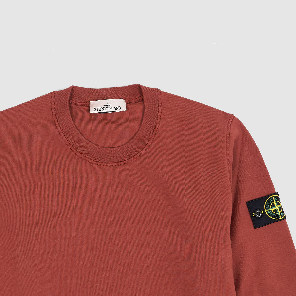Stone Island Classic Soft Cotton Crew Neck Sweater