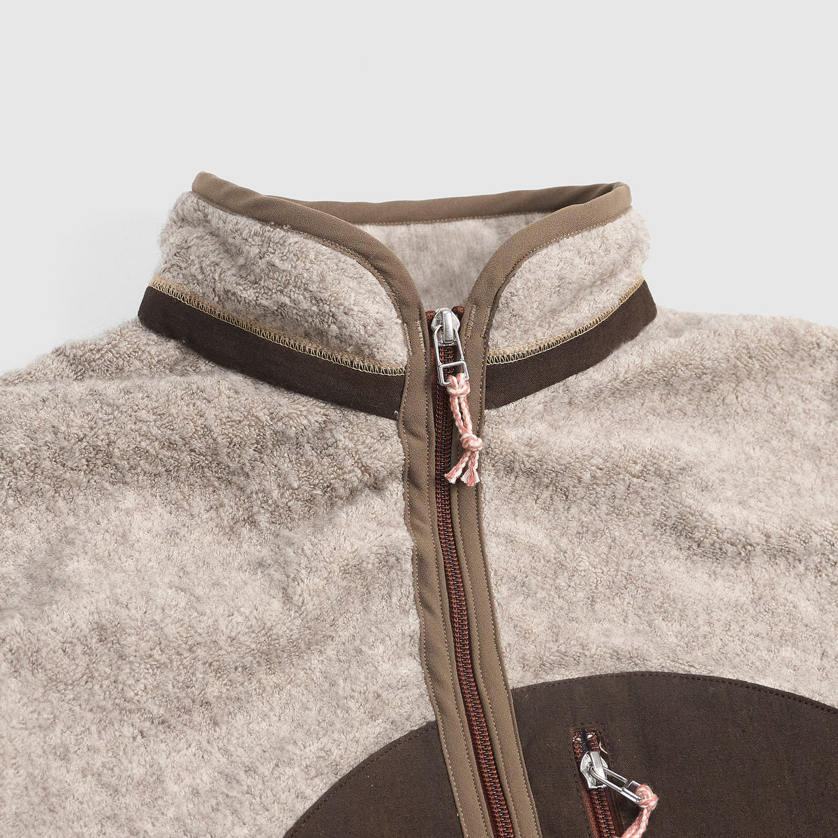 Cottle Natural Organic Cotton Yak Wool Sunset Pile Fleece Jacket