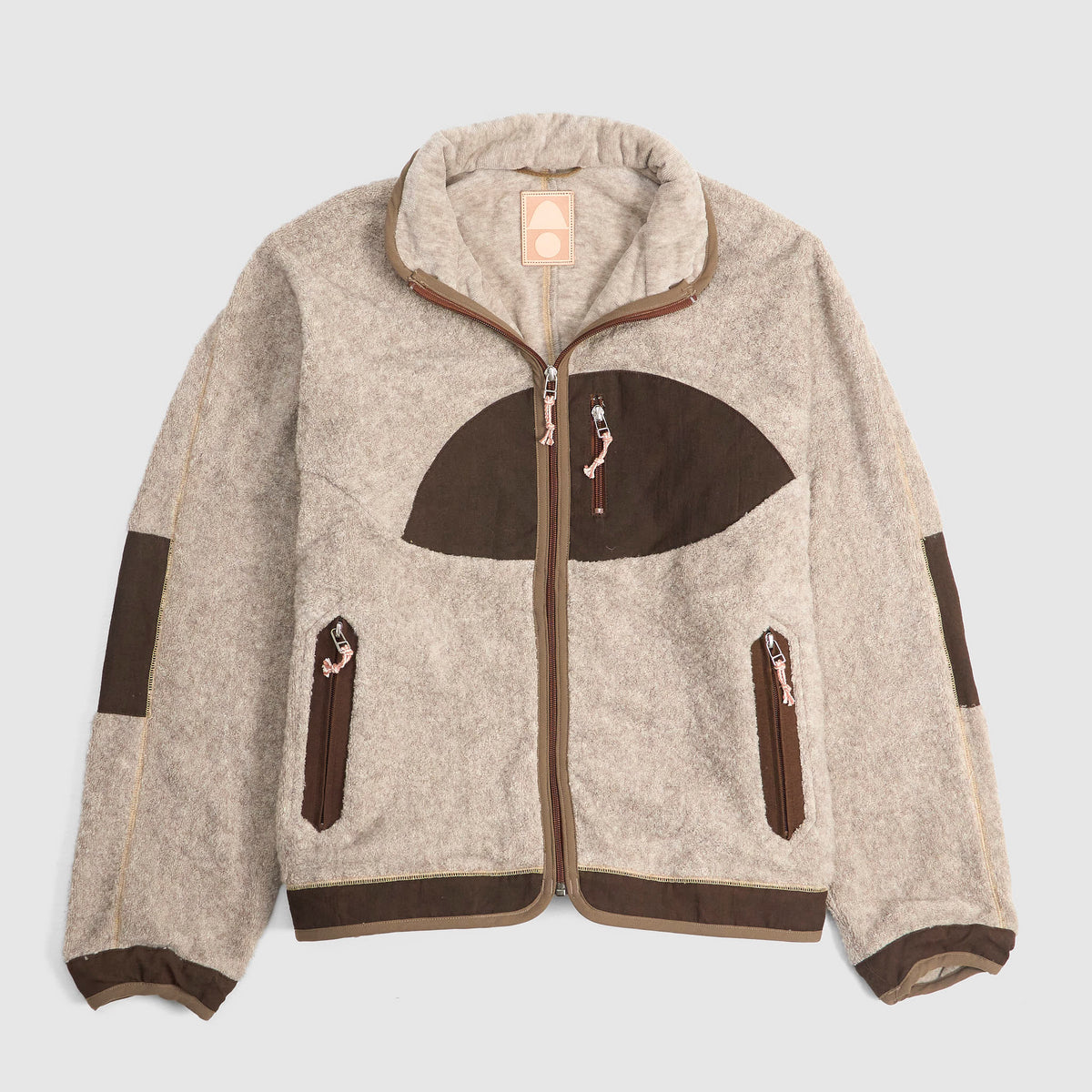 Cottle Natural Organic Cotton Yak Wool Sunset Pile Fleece Jacket