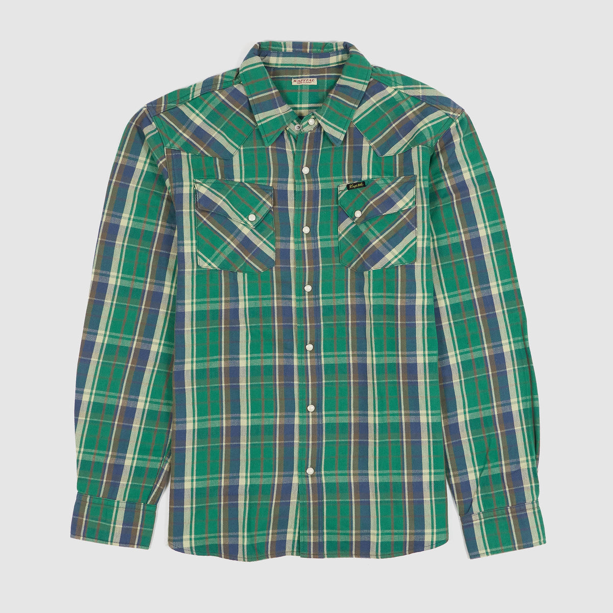 Kapital Long Sleeve Flanell Western Shirt