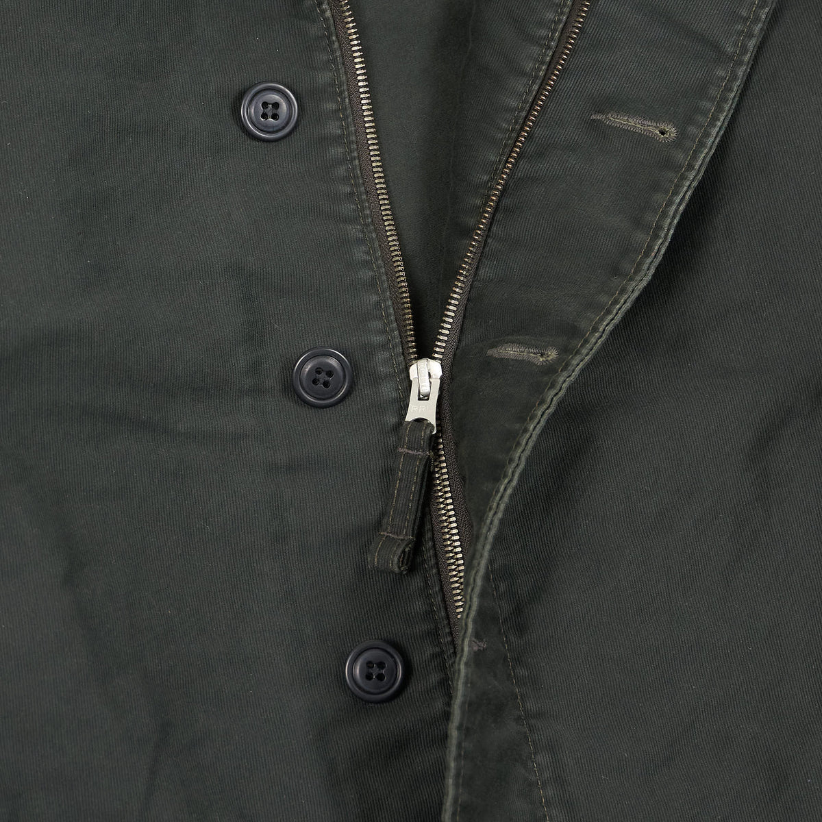 Double RL Type N-1 Deck Jacket With Cord Collar