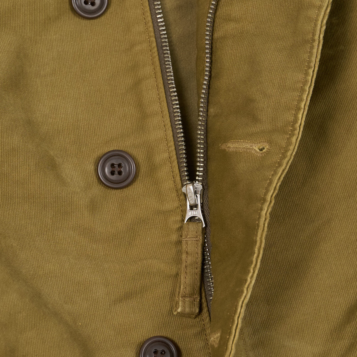 Double RL Type N-1 Deck Jacket With Cord Collar