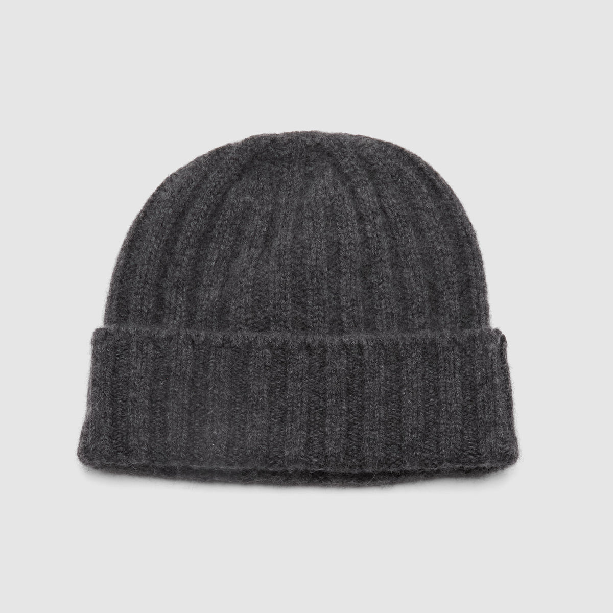 câbleami 2x2 Rib 100% Cashmere Beanie