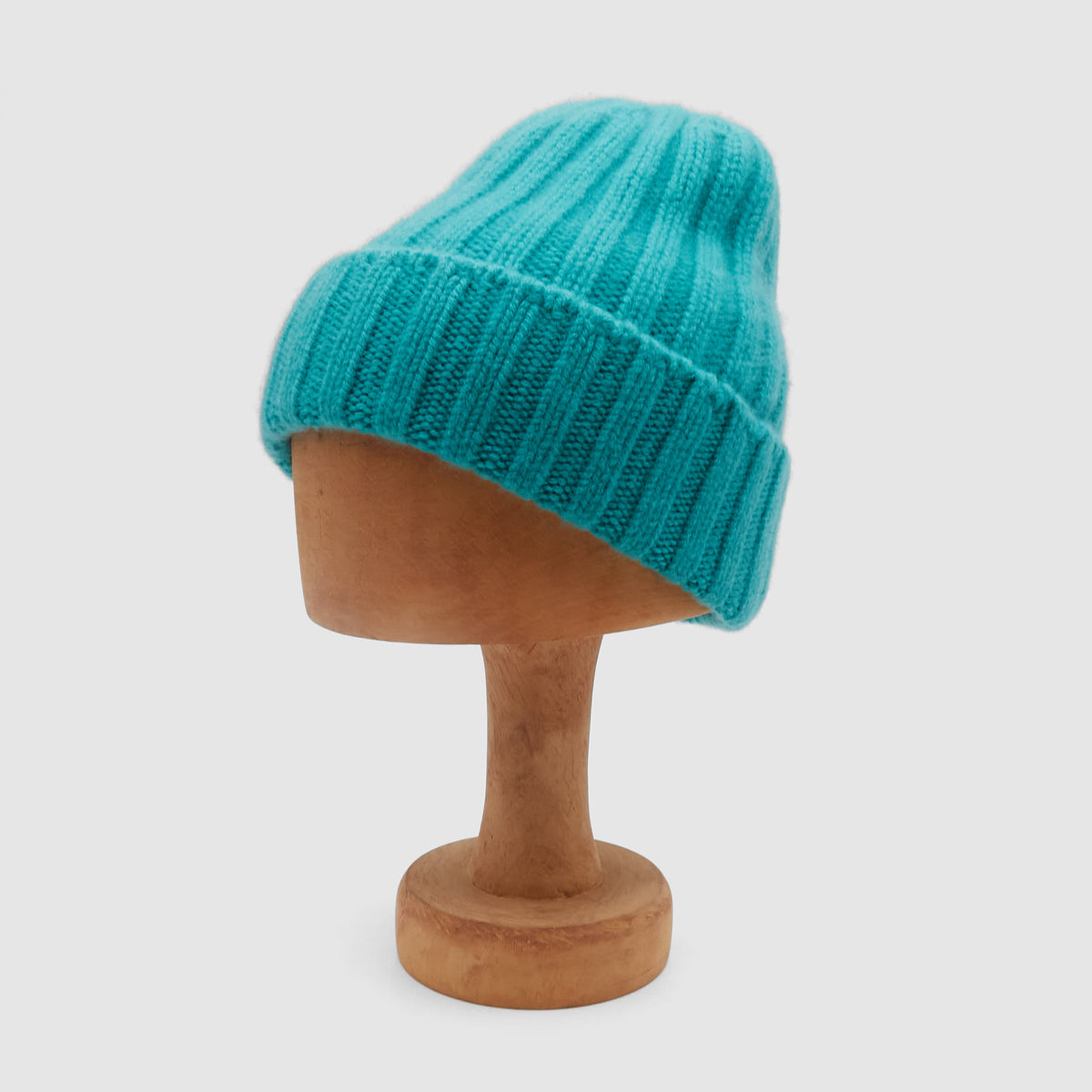 câbleami 2x2 Rib 100% Cashmere Beanie