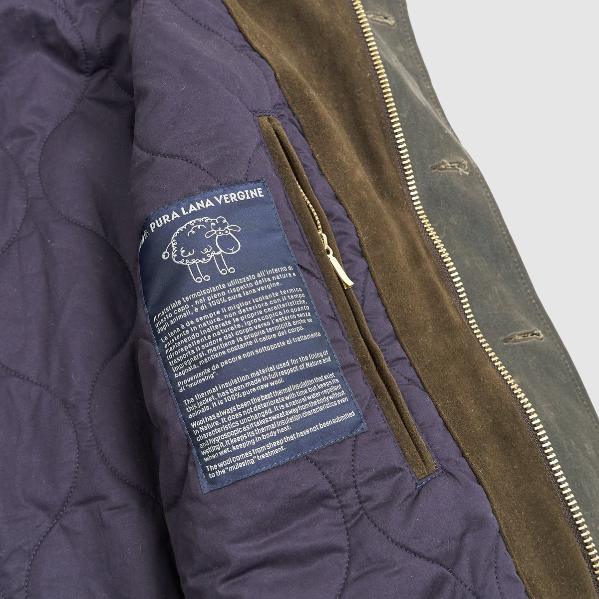 Manifattura Ceccarelli Waxed N-1 Deck Jacket