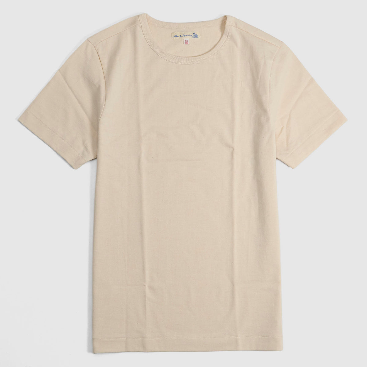Merz b. Schwanen 215 Loopwheeled Soft Organic Cotton Short Sleeves T-Shirt