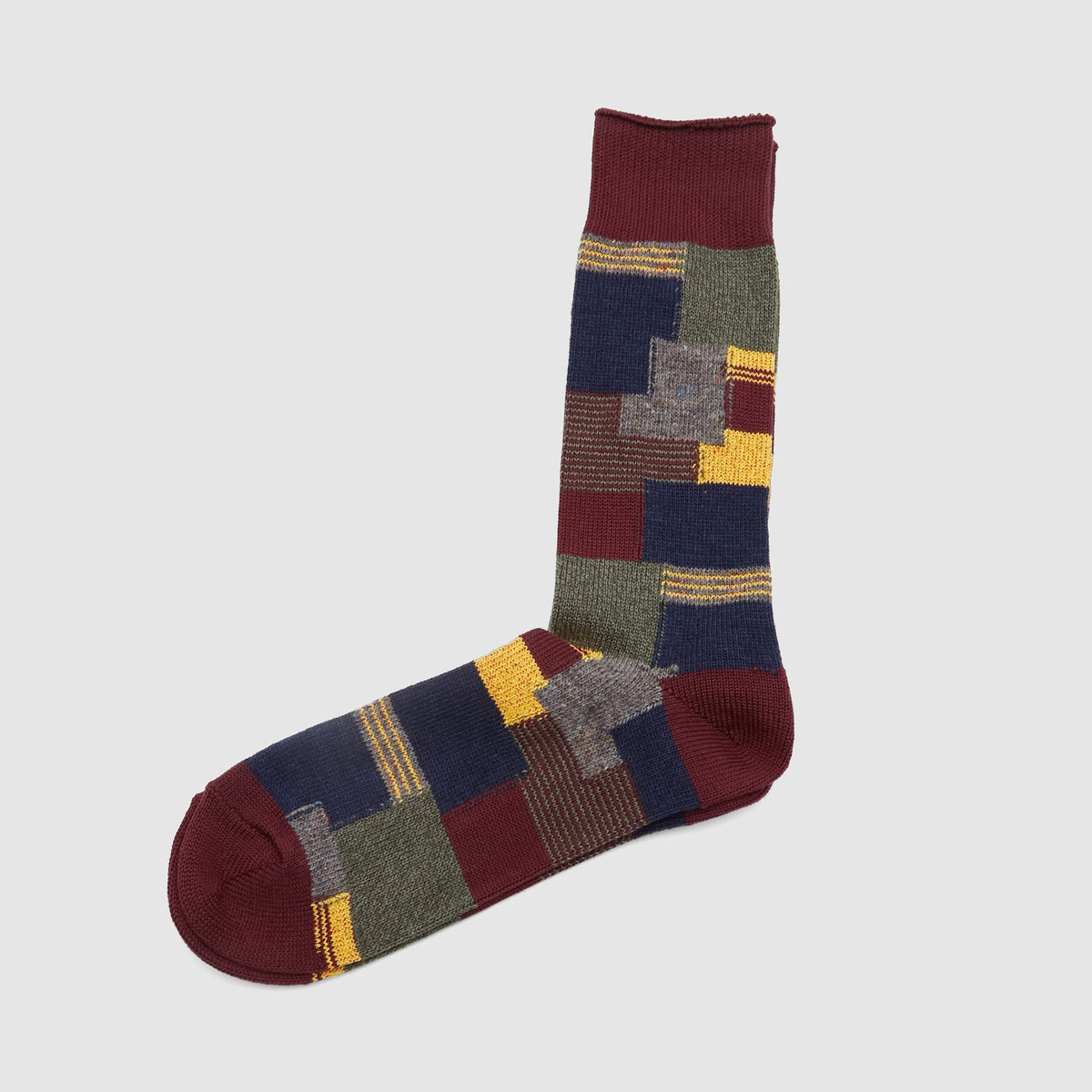 Anonymous Ism Patchwork Crew Socks