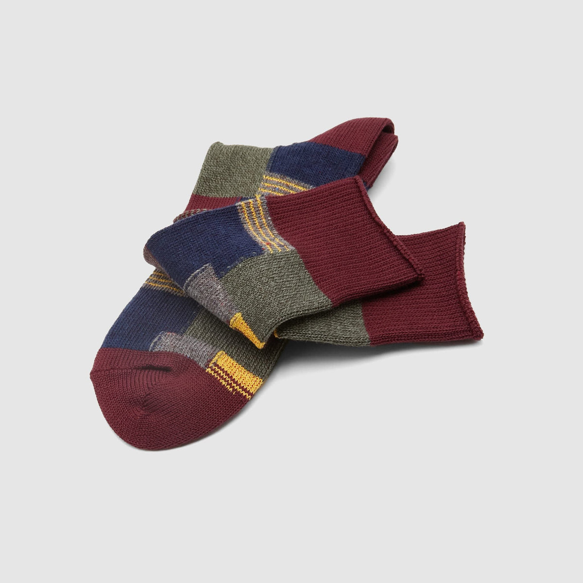 Anonymous Ism Patchwork Crew Socks