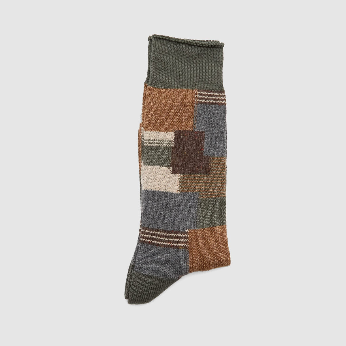 Anonymous Ism Patchwork Crew Socks