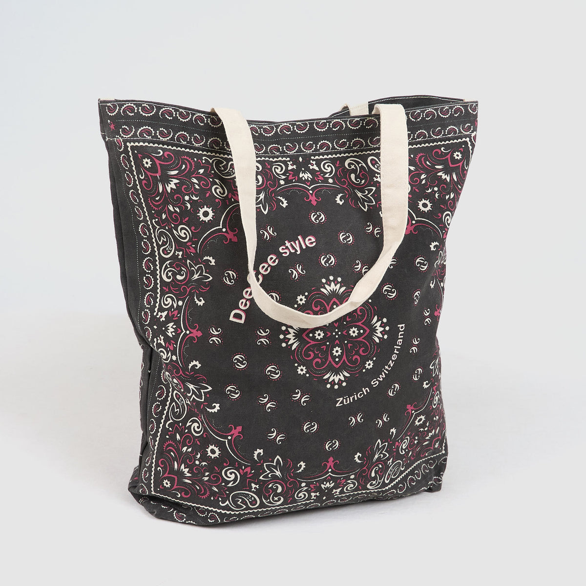 DeeCee Style Bandana Cotton Tote Bag