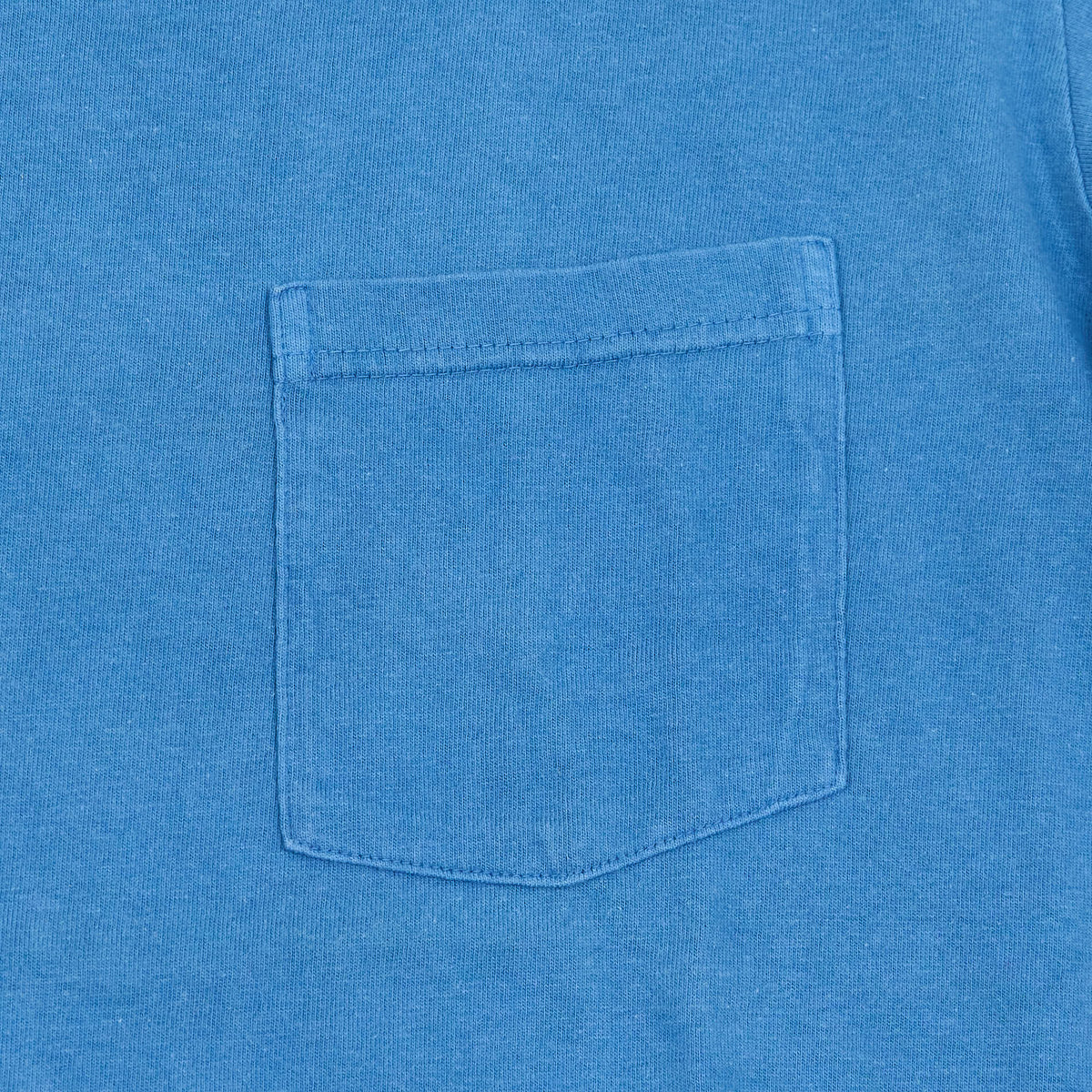 Blue Blue Japan Short Sleeve Crew Neck Indigo T-Shirt
