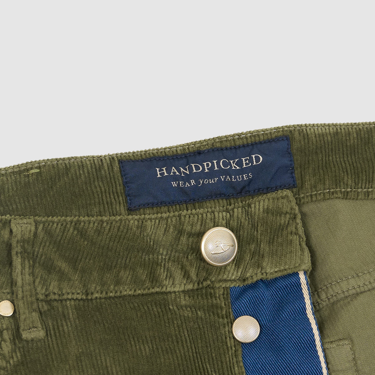 Handpicked Five Pocket Ravello Corduroy Pant