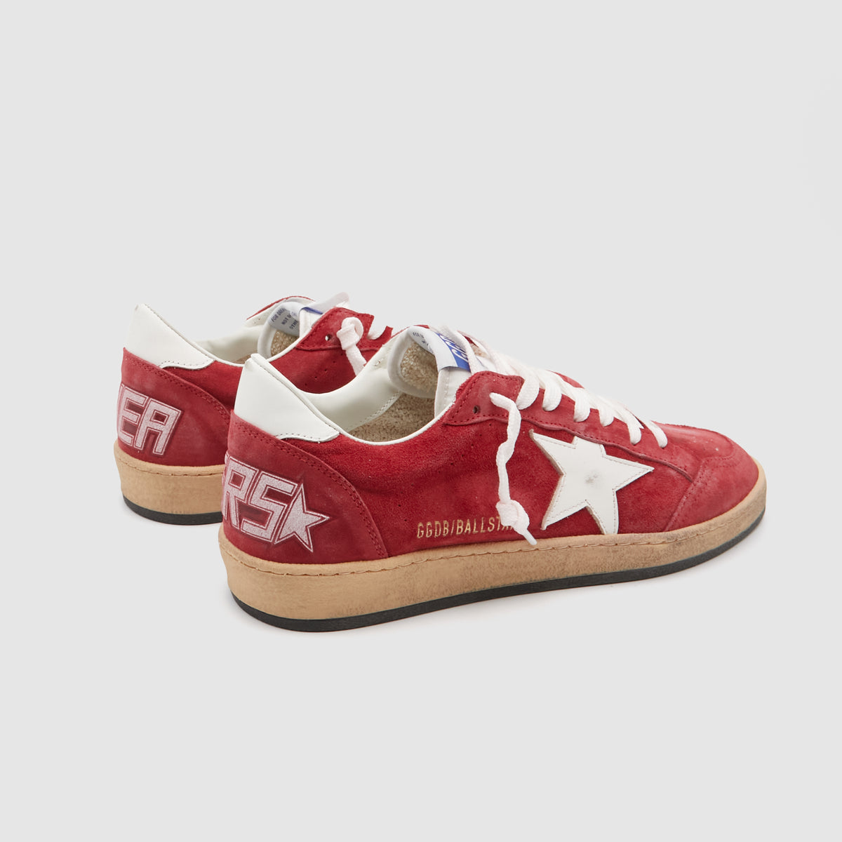Golden Goose Ball Star Red White Sneakers