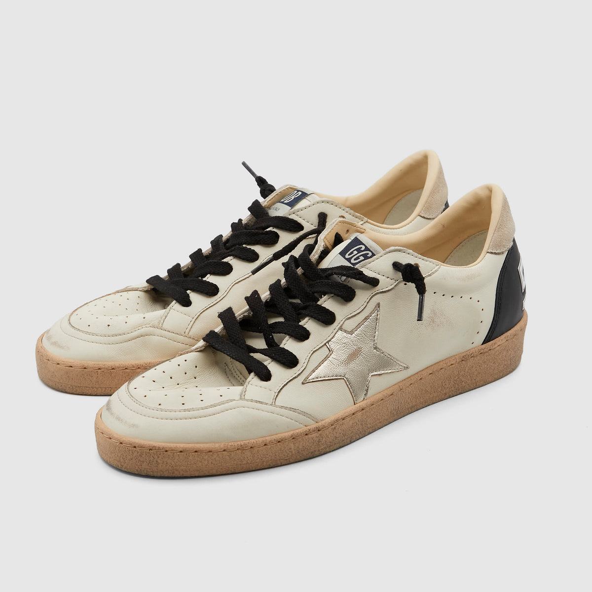 Golden Goose Ball Star Crack Nappa Leather Sneaker