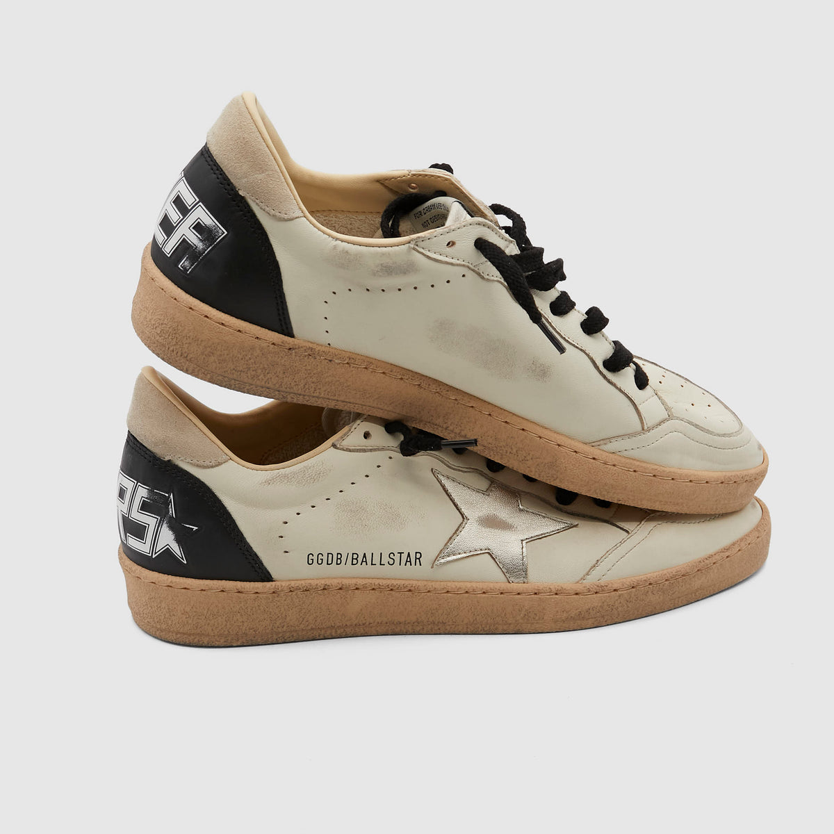 Golden Goose Ball Star Crack Nappa Leather Sneaker