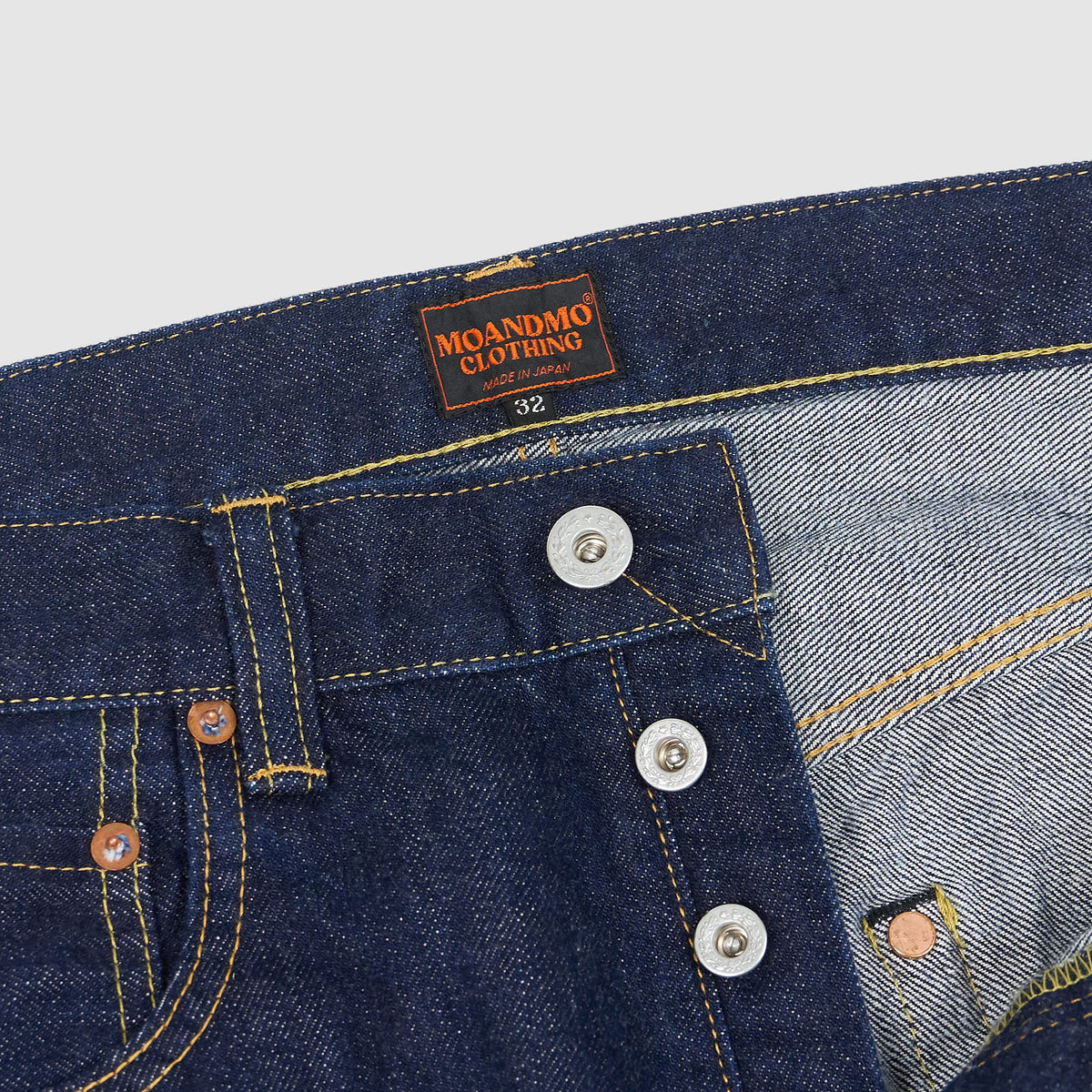 Moandmo® Basic Selvage Denim Jeans