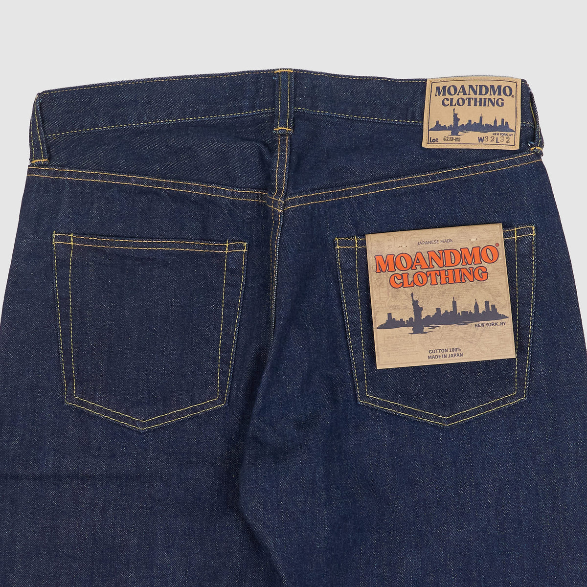 Moandmo® Basic Selvage Denim Jeans