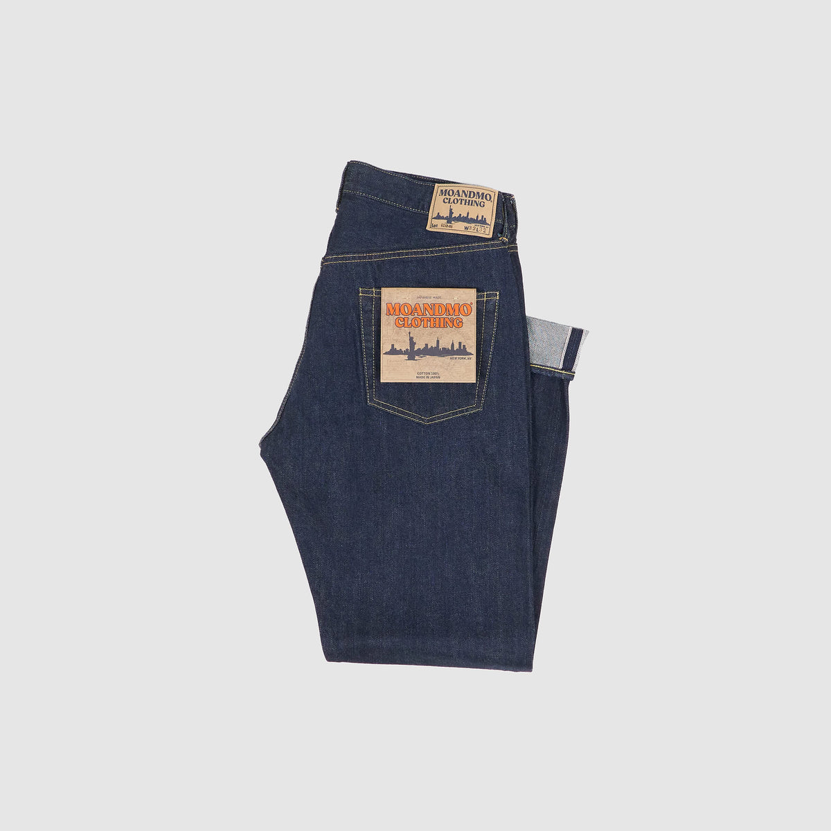 Moandmo® Basic Selvage Denim Jeans