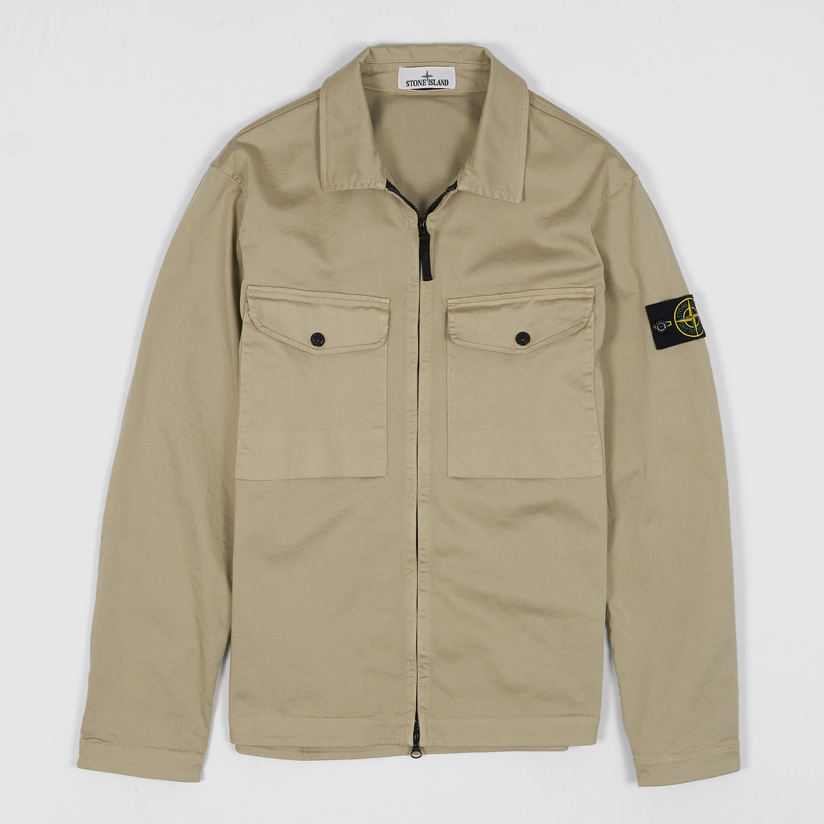 Stone Island Zip Overshirt Jacket
