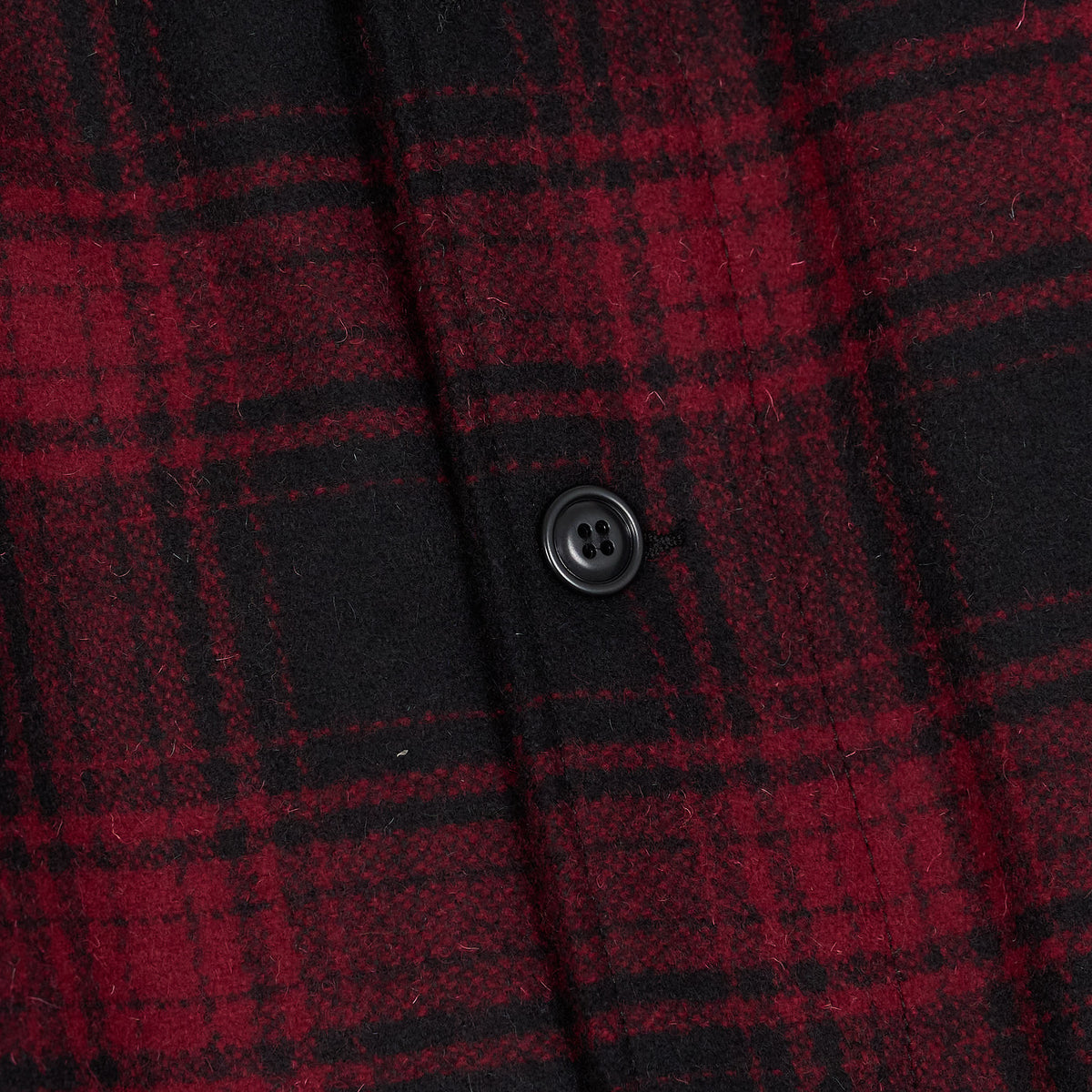 Manifattura Ceccarelli Wool Plaid N-1 Deck Wool Collar Jacket