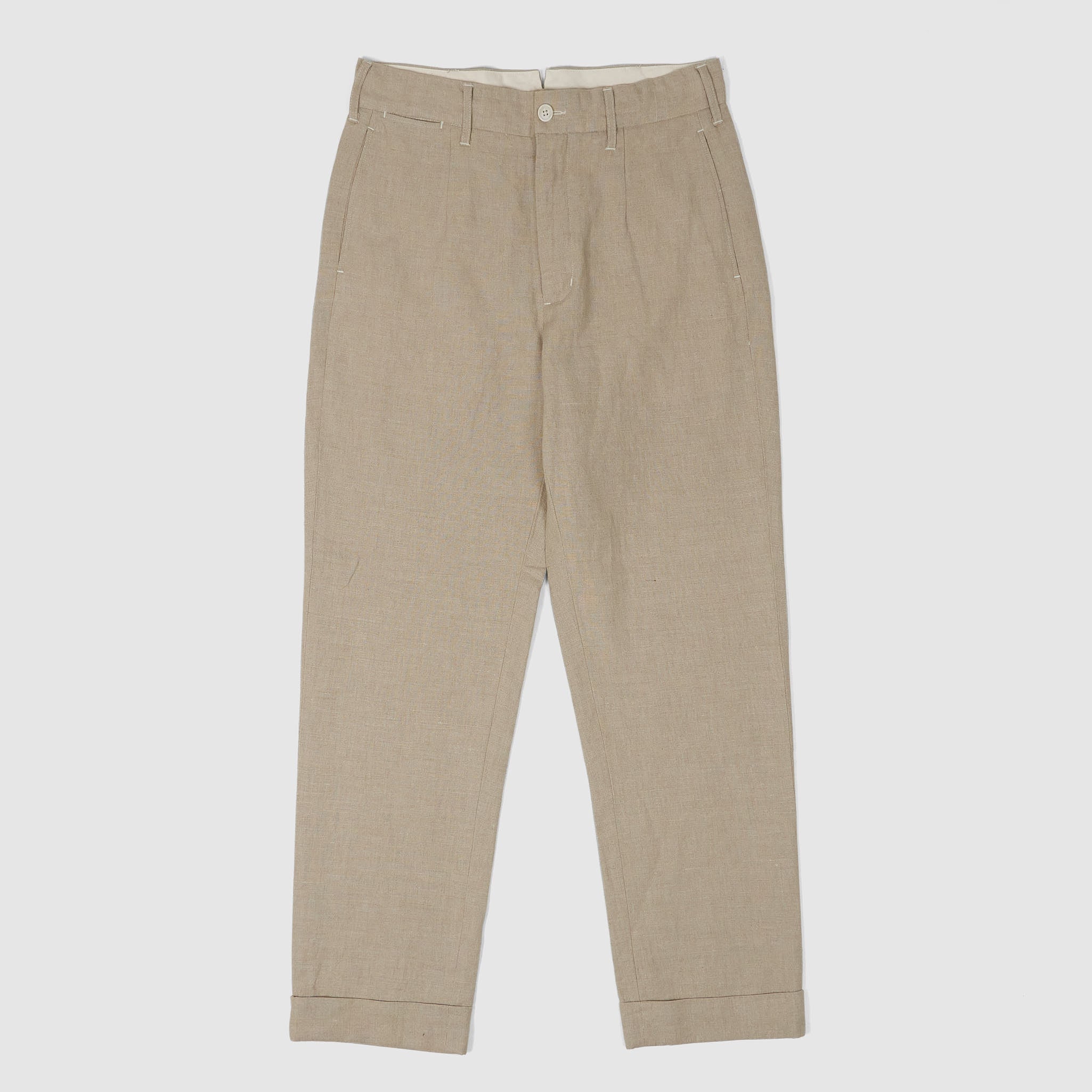 Engineered Garments Andover Natural Linen Pant - DeeCee style