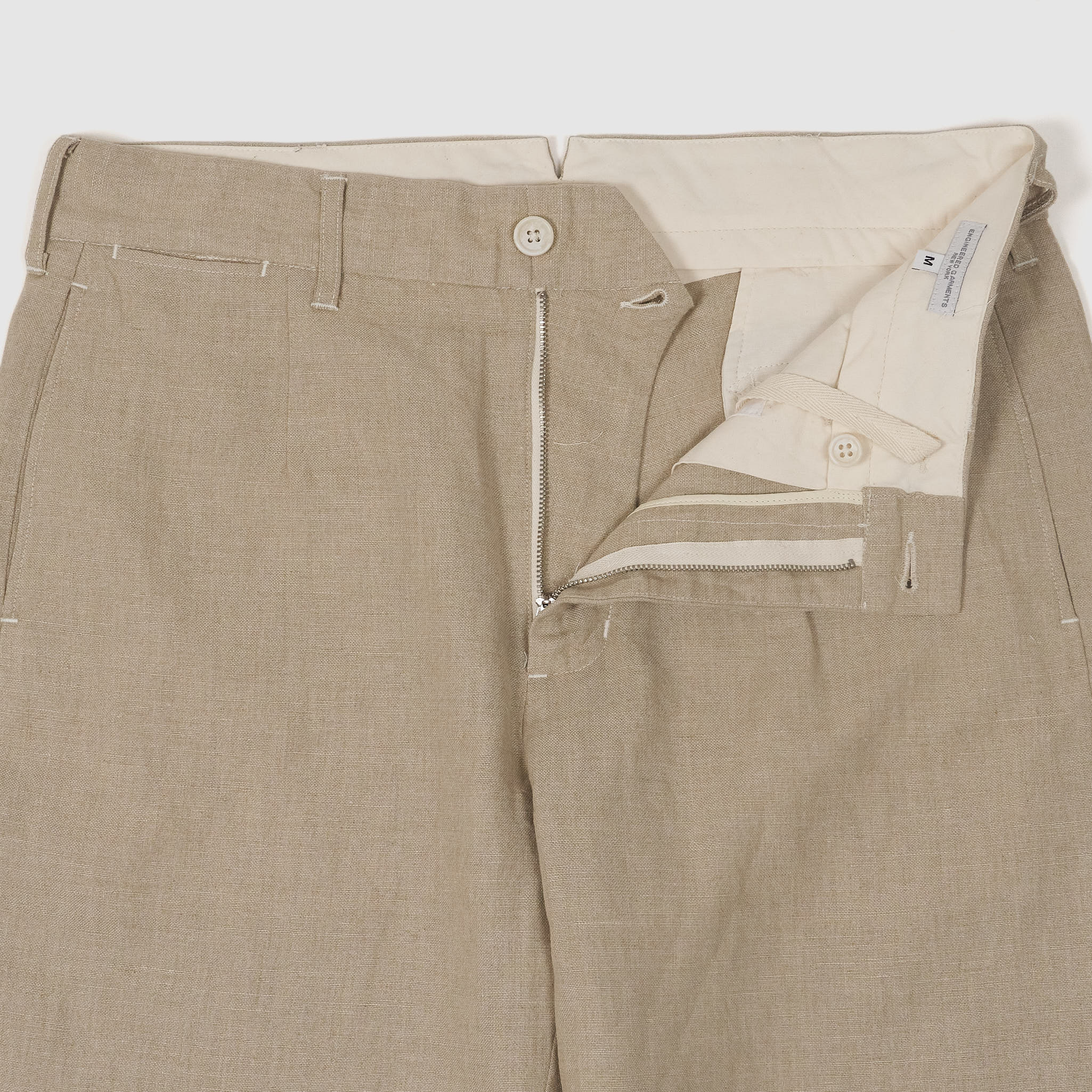 Engineered Garments Andover Natural Linen Pant - DeeCee style