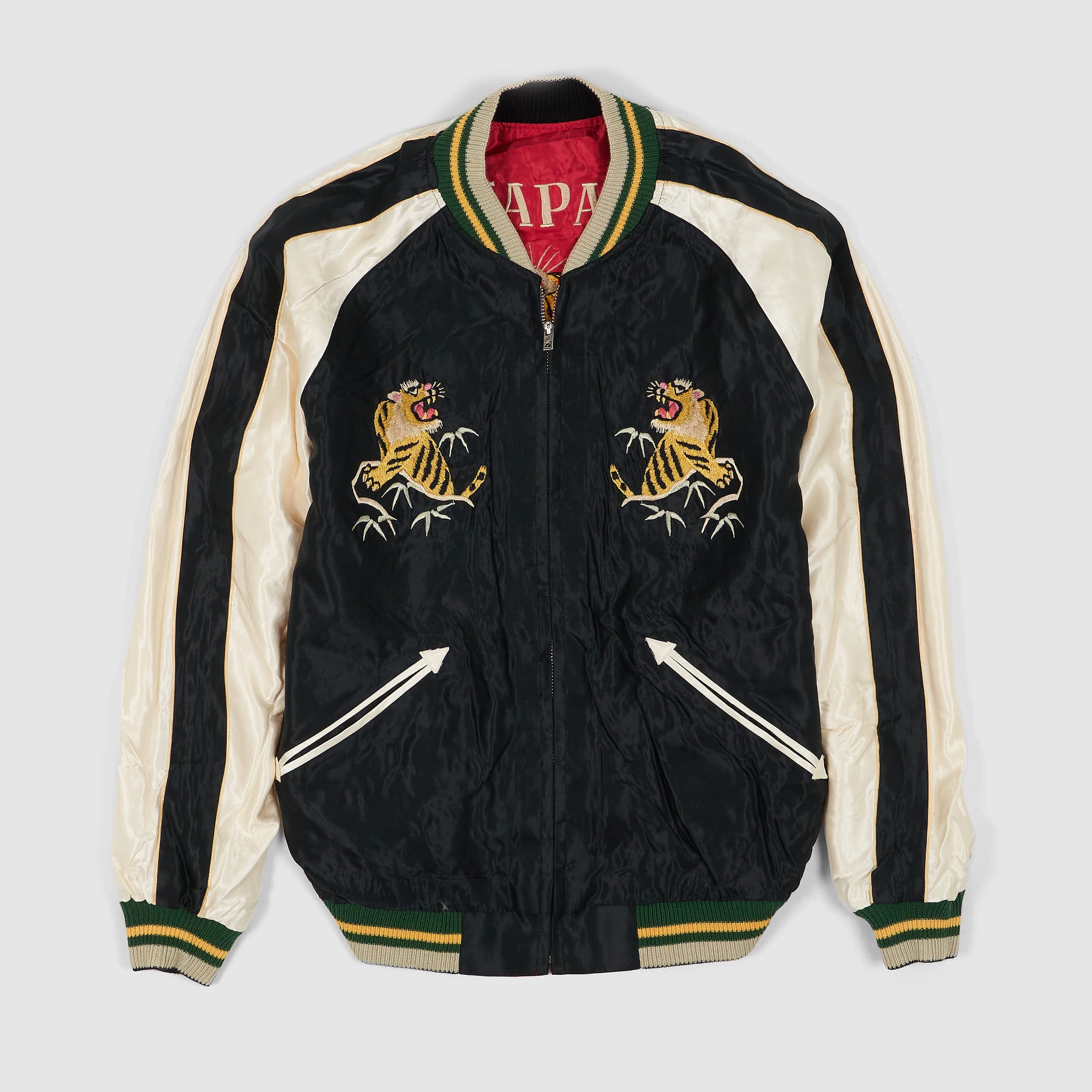 Tailor Toyo Souvenir Jacket Tiger and Eagle Unisex - DeeCee