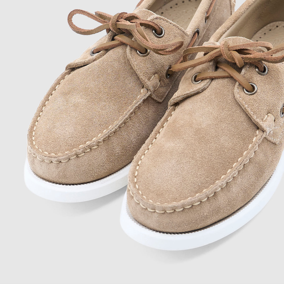 Paraboot Barth Ladies Suede Boat Shoes