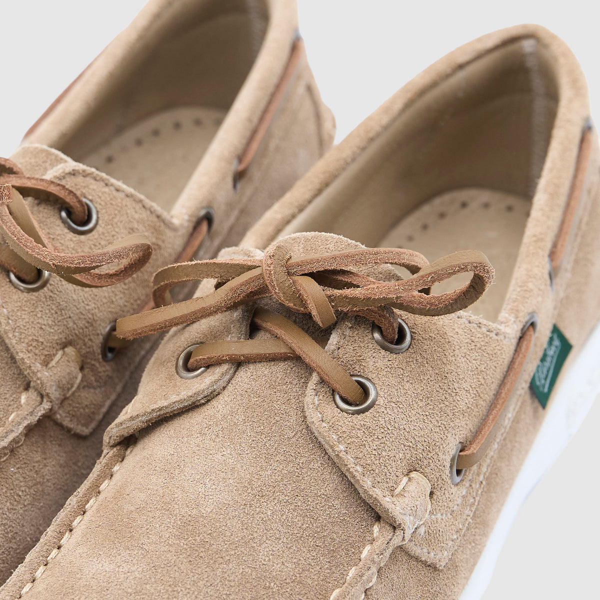 Paraboot Barth Ladies Suede Boat Shoes