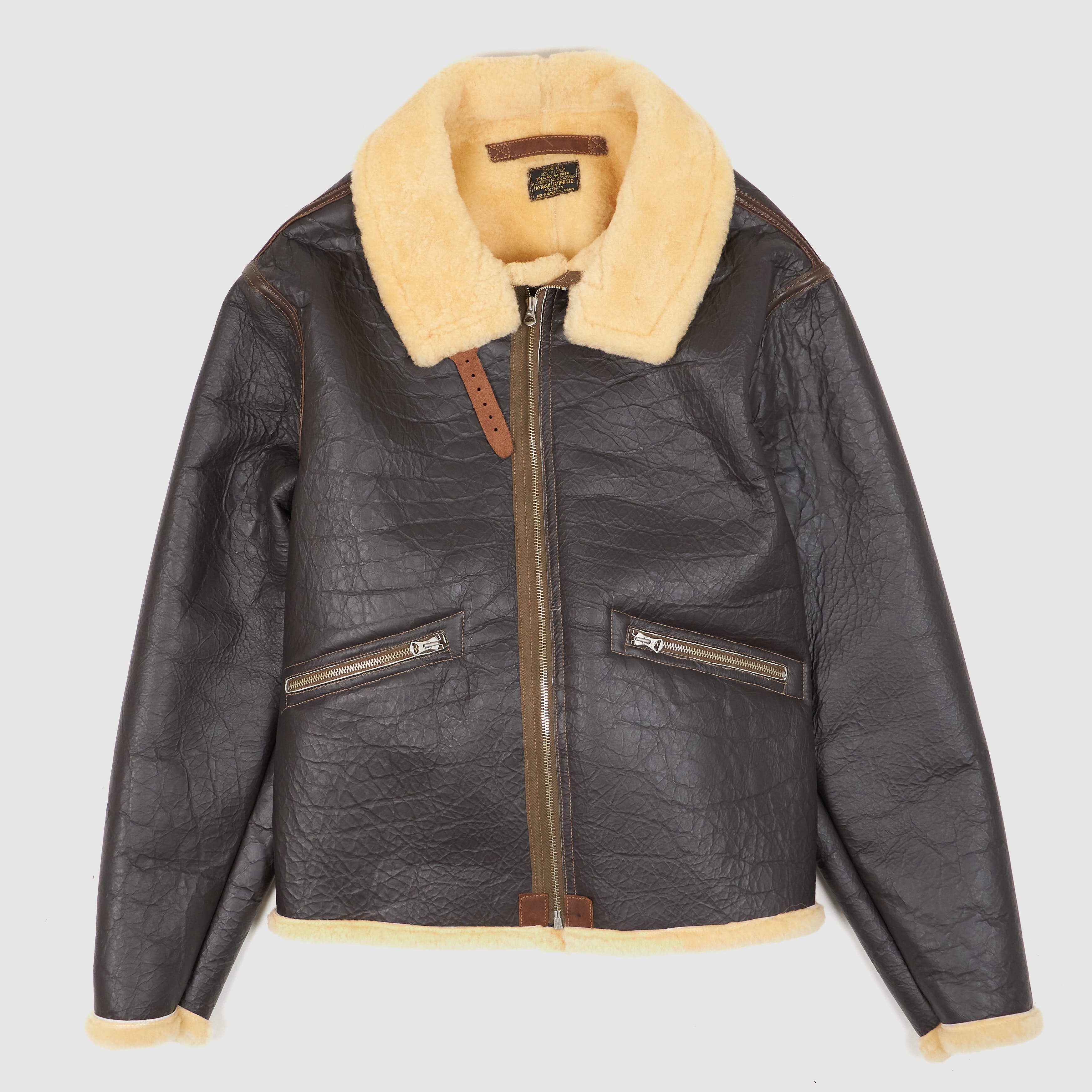 Eastman D-1 Mechanic Shearling Jacket - DeeCee style