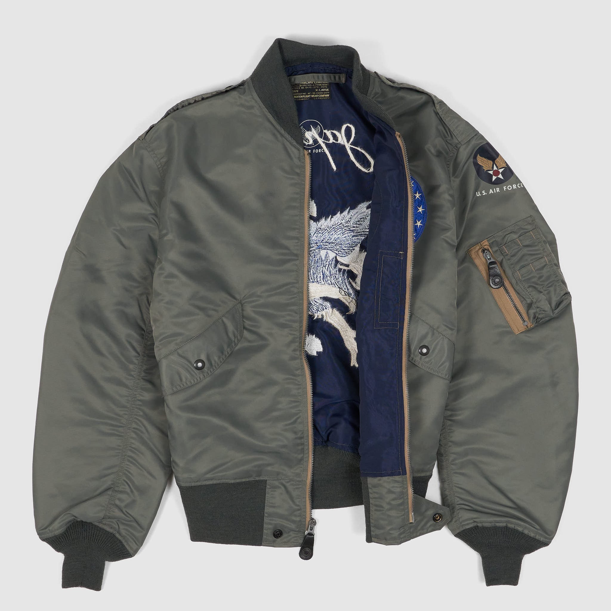 Buzz Rickson's L-2B 30th Anniversary Suka Flight Jacket - DeeCee style