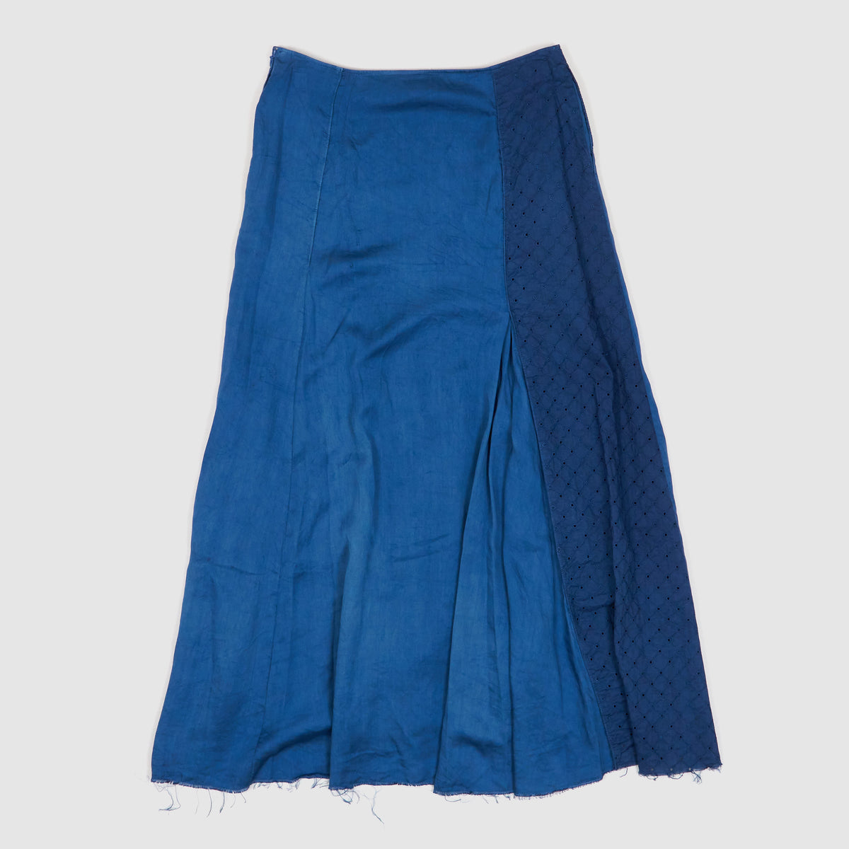 Blue Blue Japan Ladies Indigo Cutover Lace Skirt