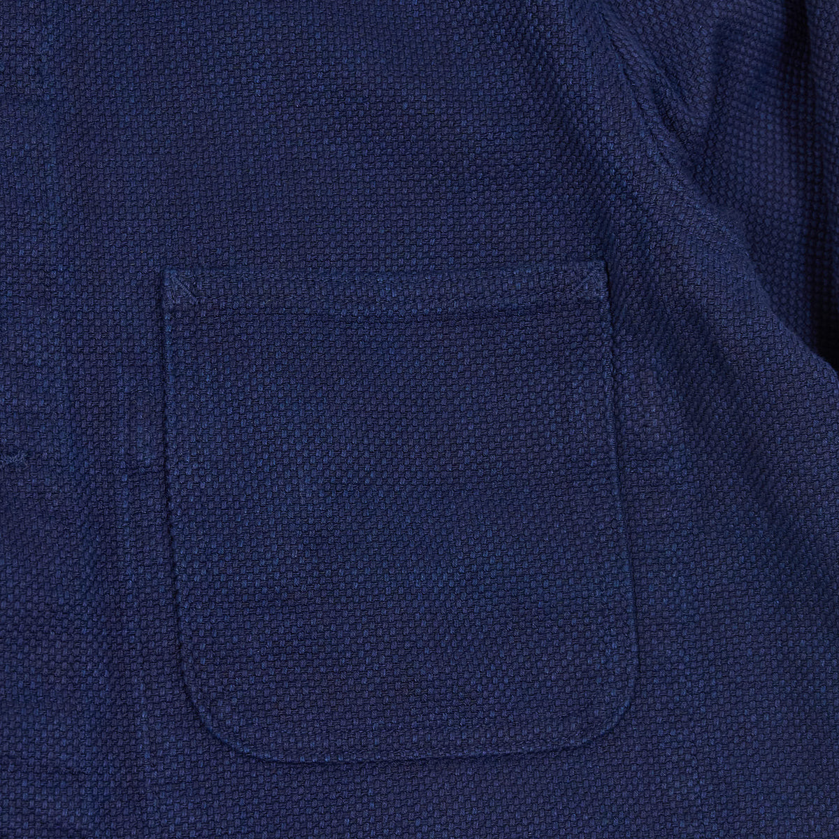 Blue Blue Japan Coverall Sashiko Work Blazer Jacket