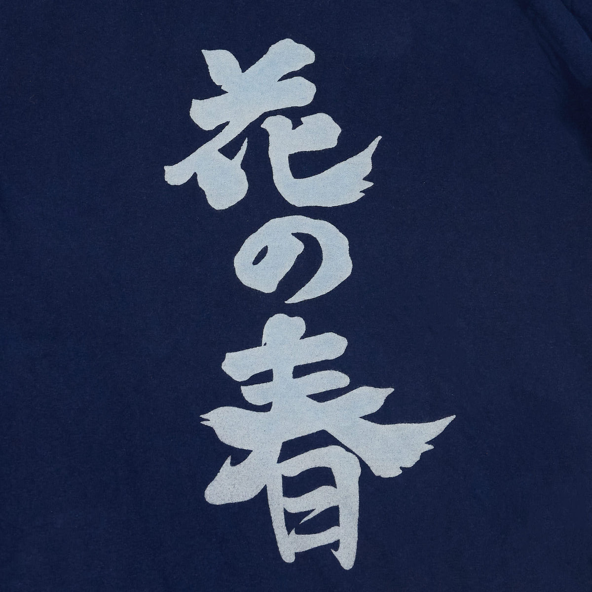 Blue Blue Japan Short Sleeve Crew Neck Hana No Haru Bassen T-Shirt