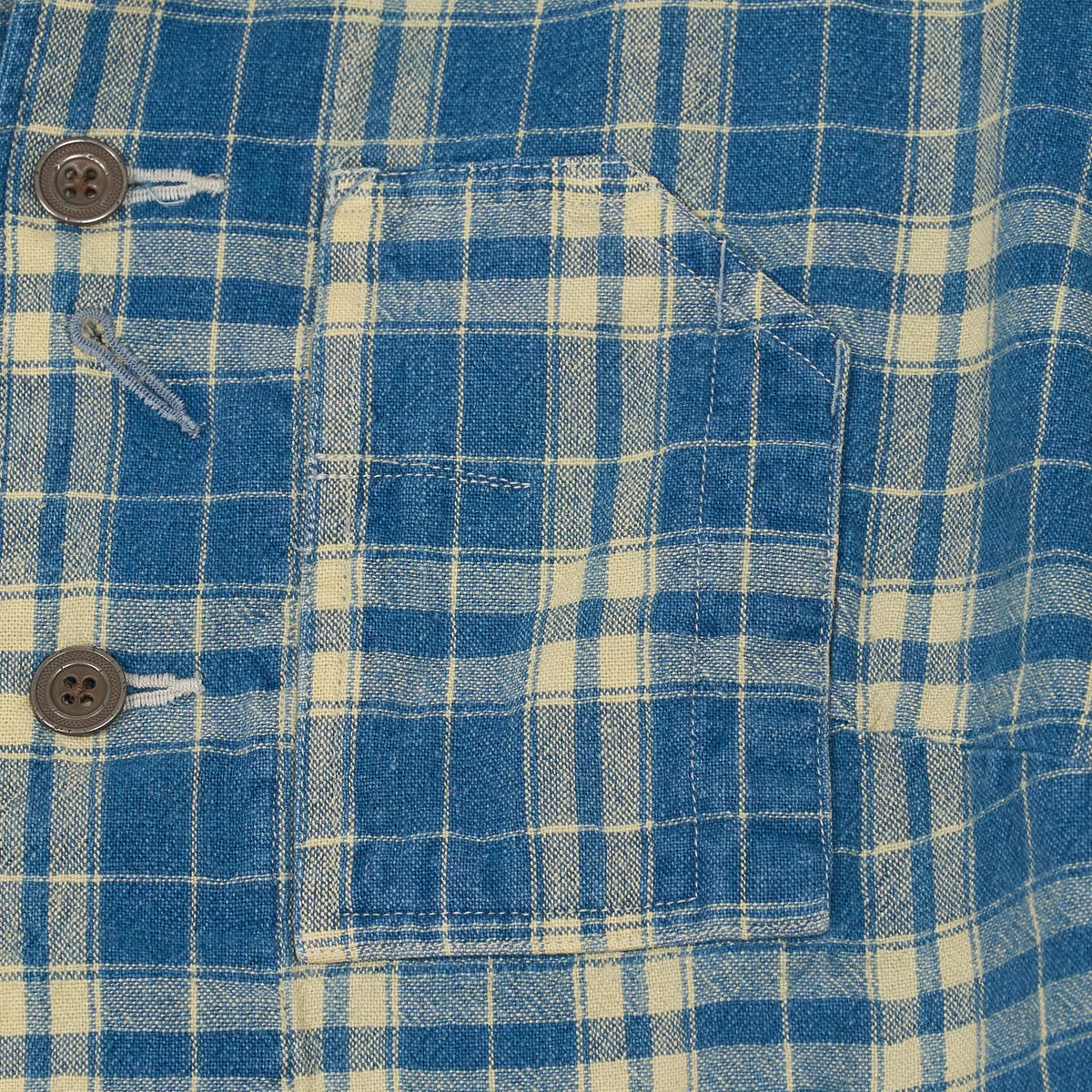 Double RL Ladies Cotton-Linen Work Overshirt Jacket