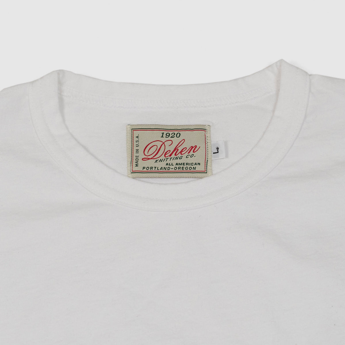 Dehen 1920 Long Sleeve Heavy Weight Cotton Crew Neck T-Shirt
